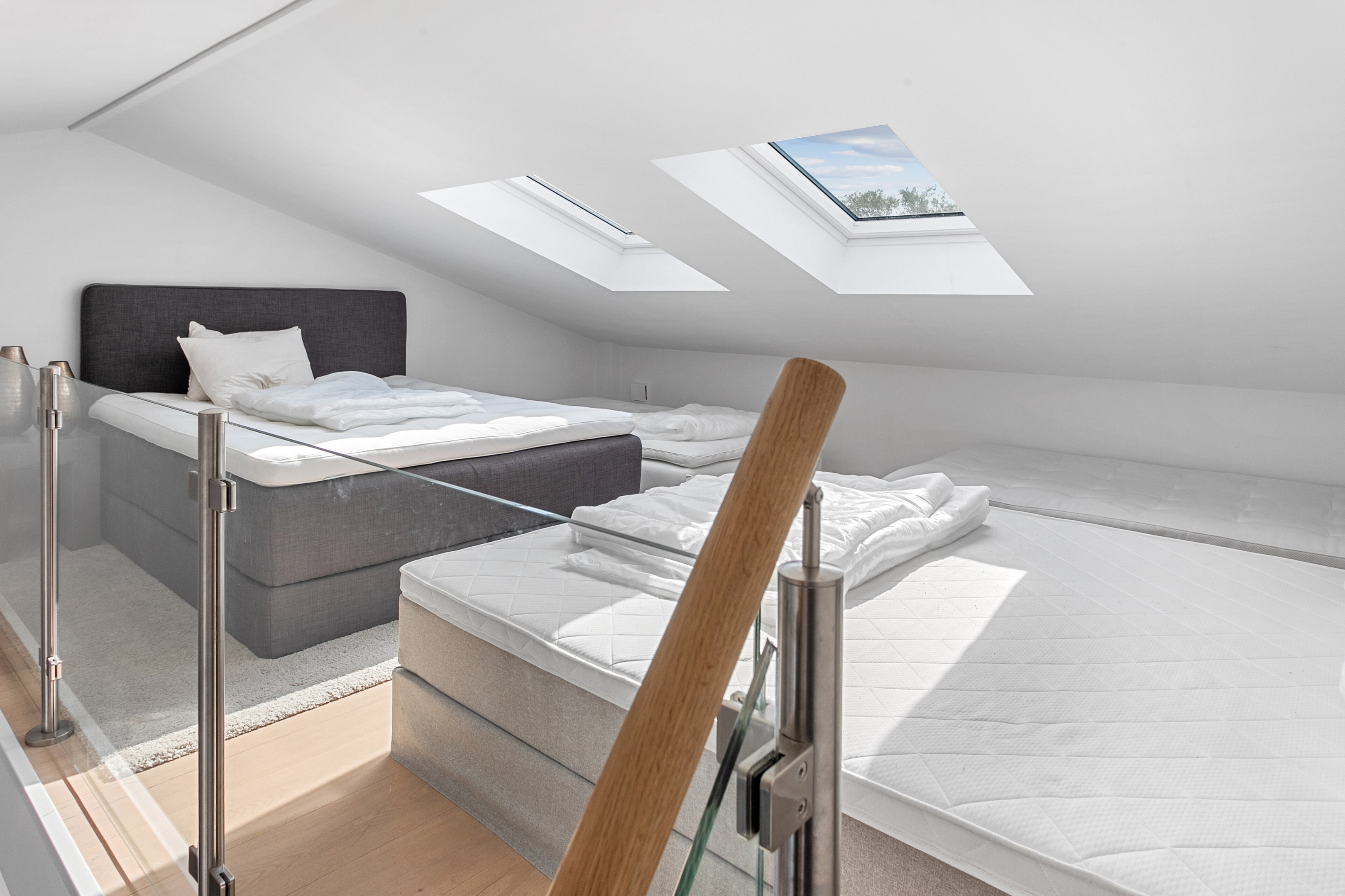 Sovplats för flera sängar