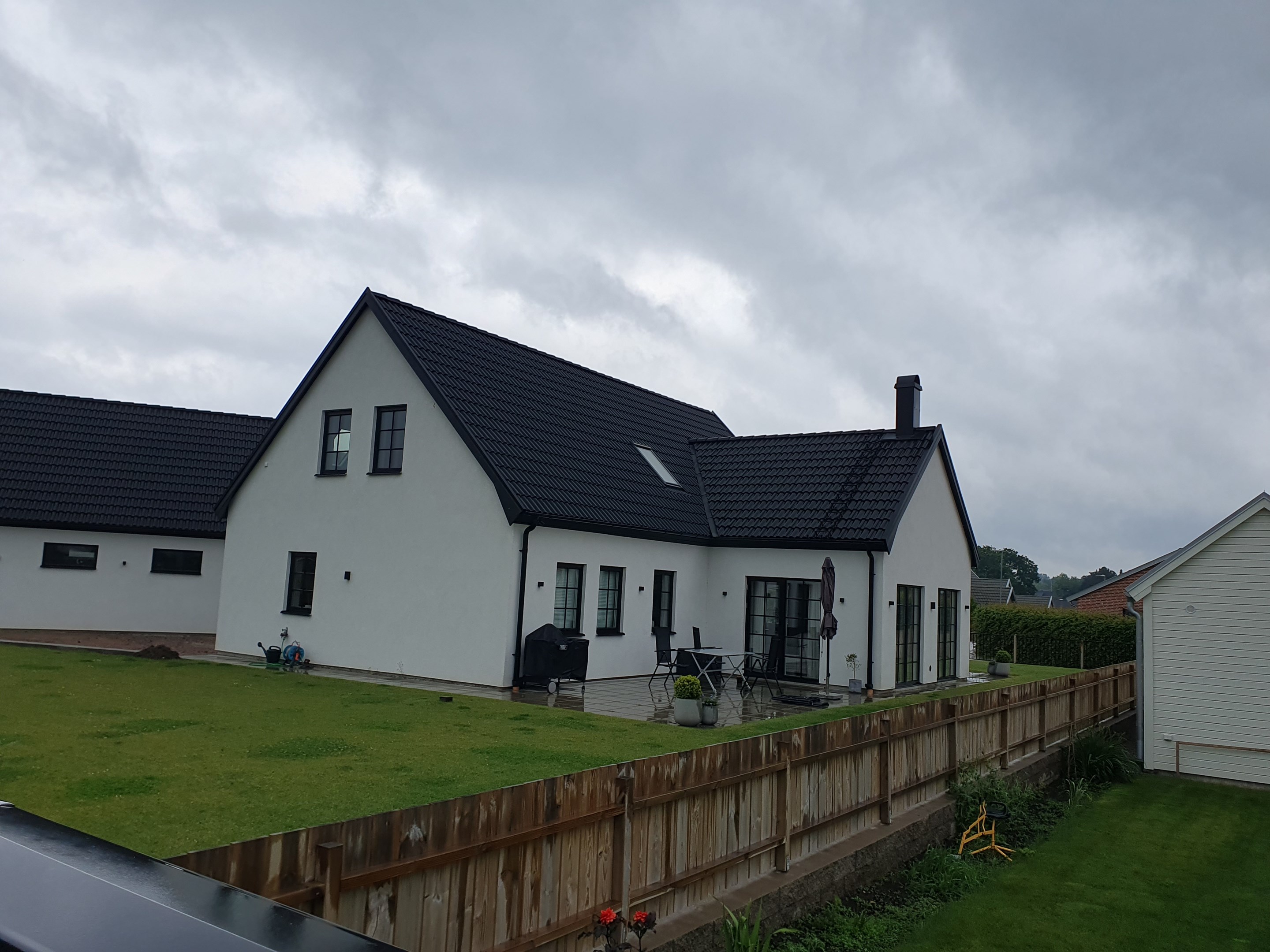 Villa Ärrarpsängar med vinkel