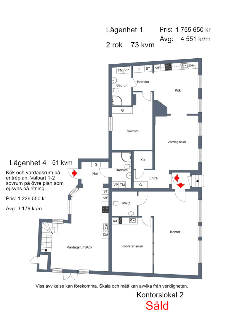 Lgh 1 och 4