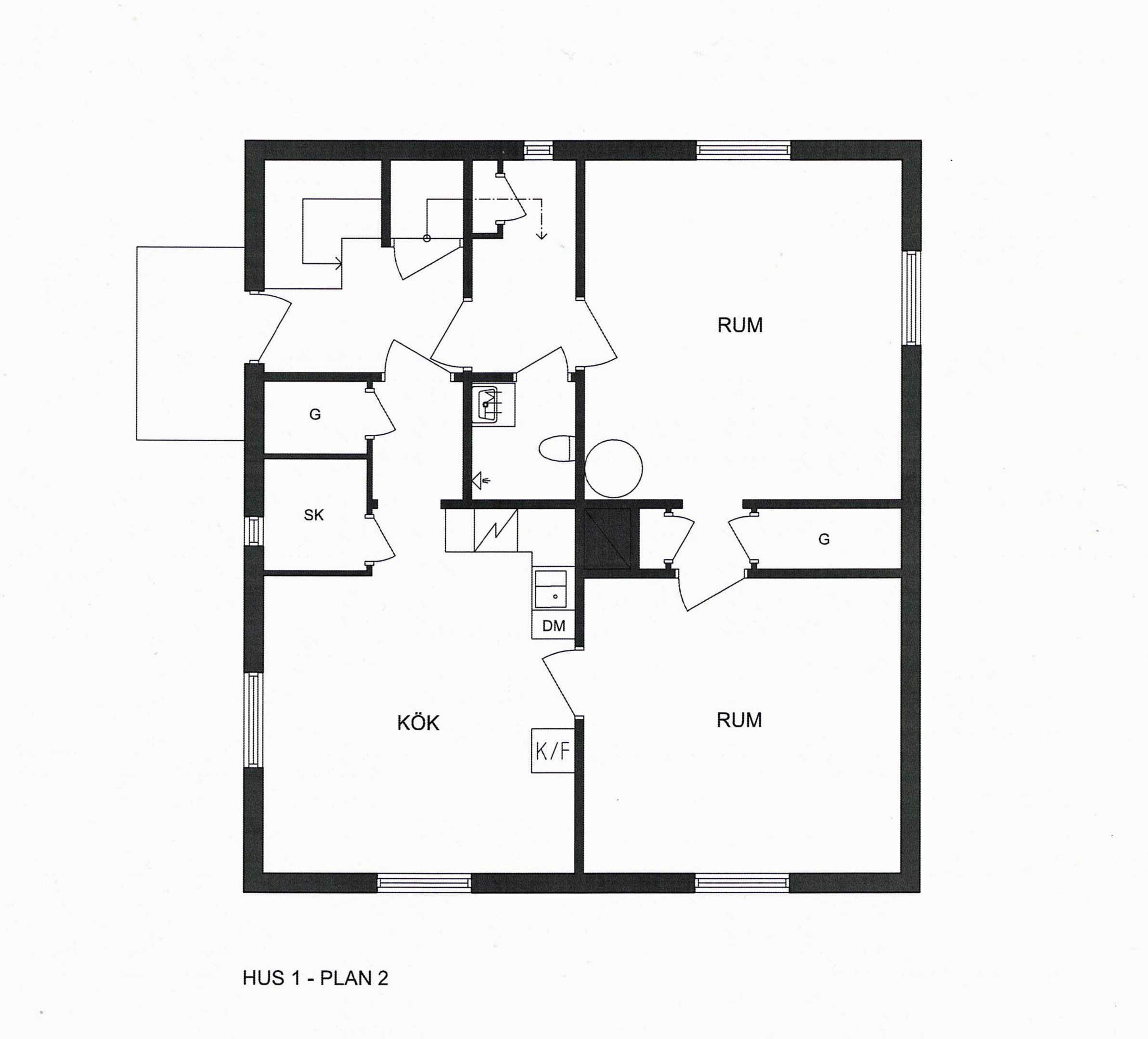 (Principritning: Med reservation för avvikelser)  Ej skalenlig