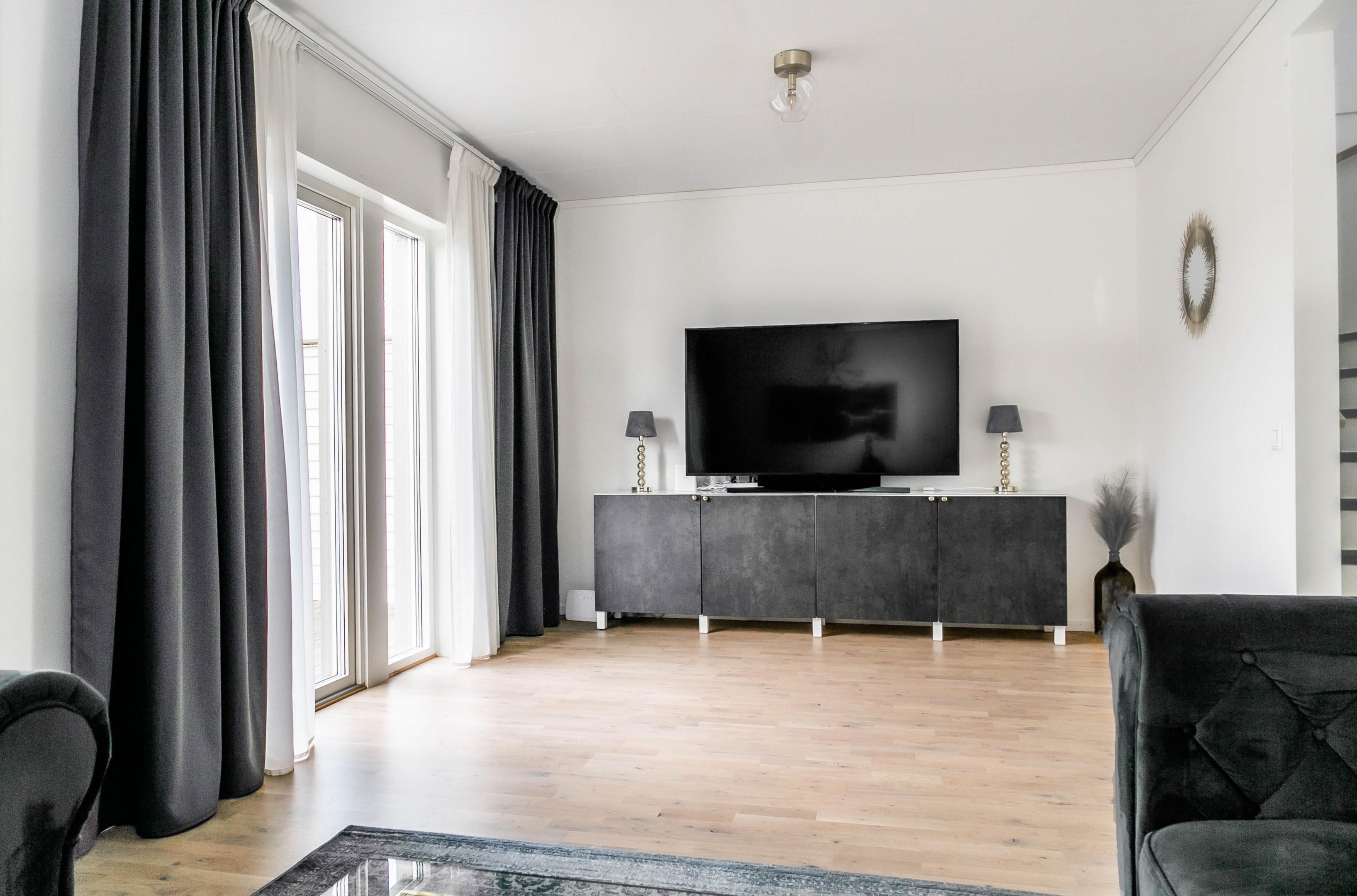 Gott om plats i vardagsrummet