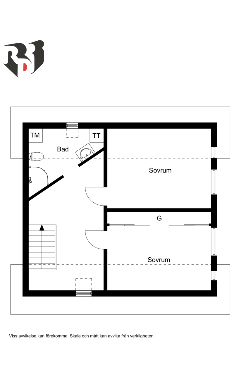 Planlösning våning 2
