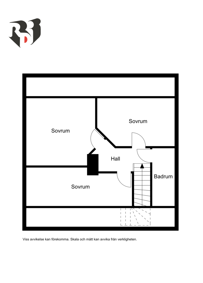Planlösning våning 2