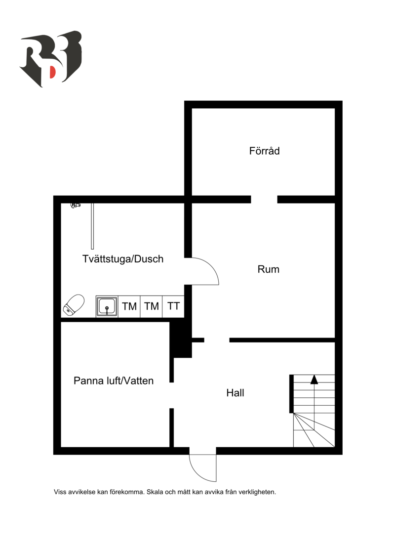 Planlösning källare