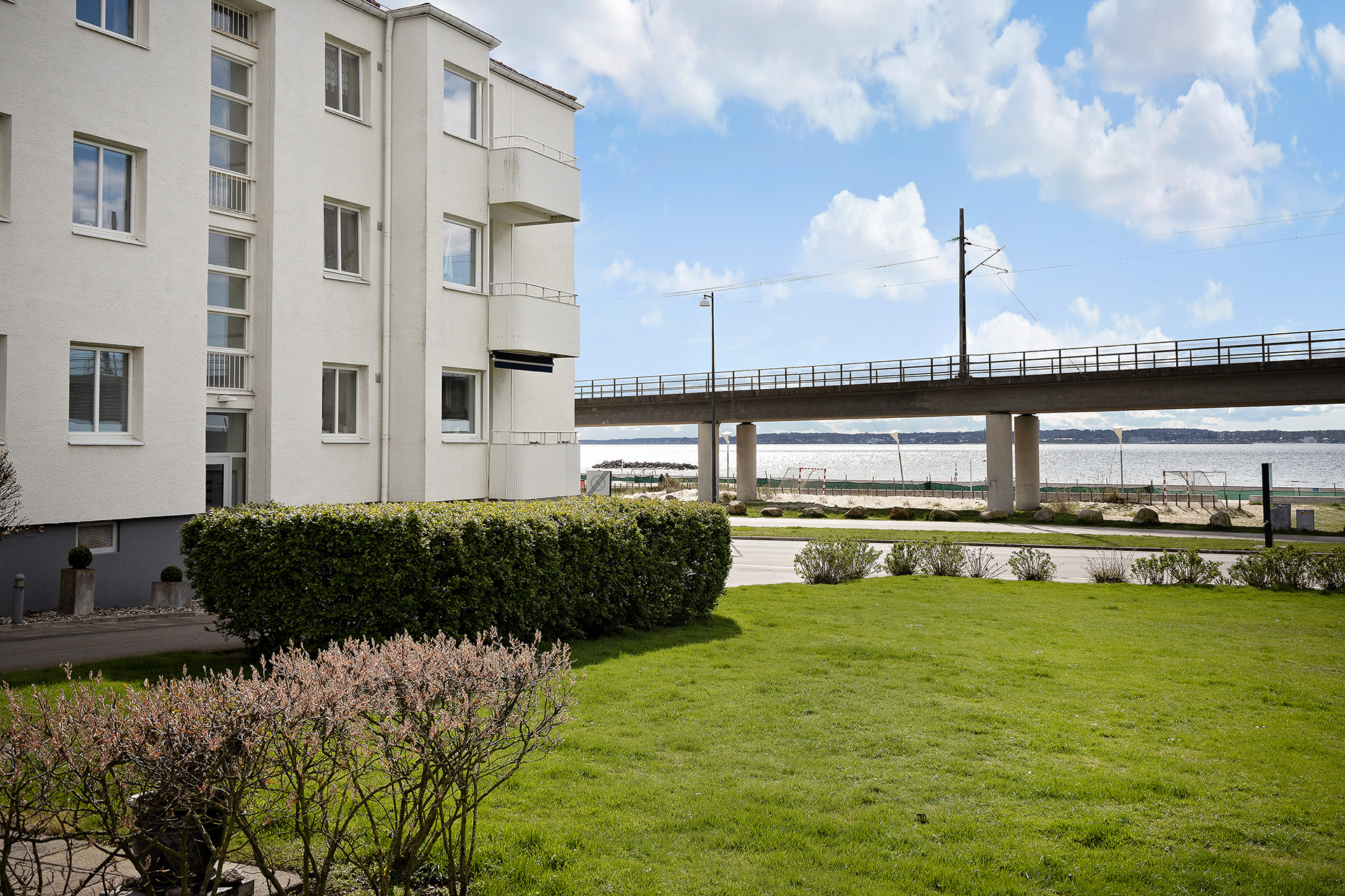 Trevlig miljö innergård