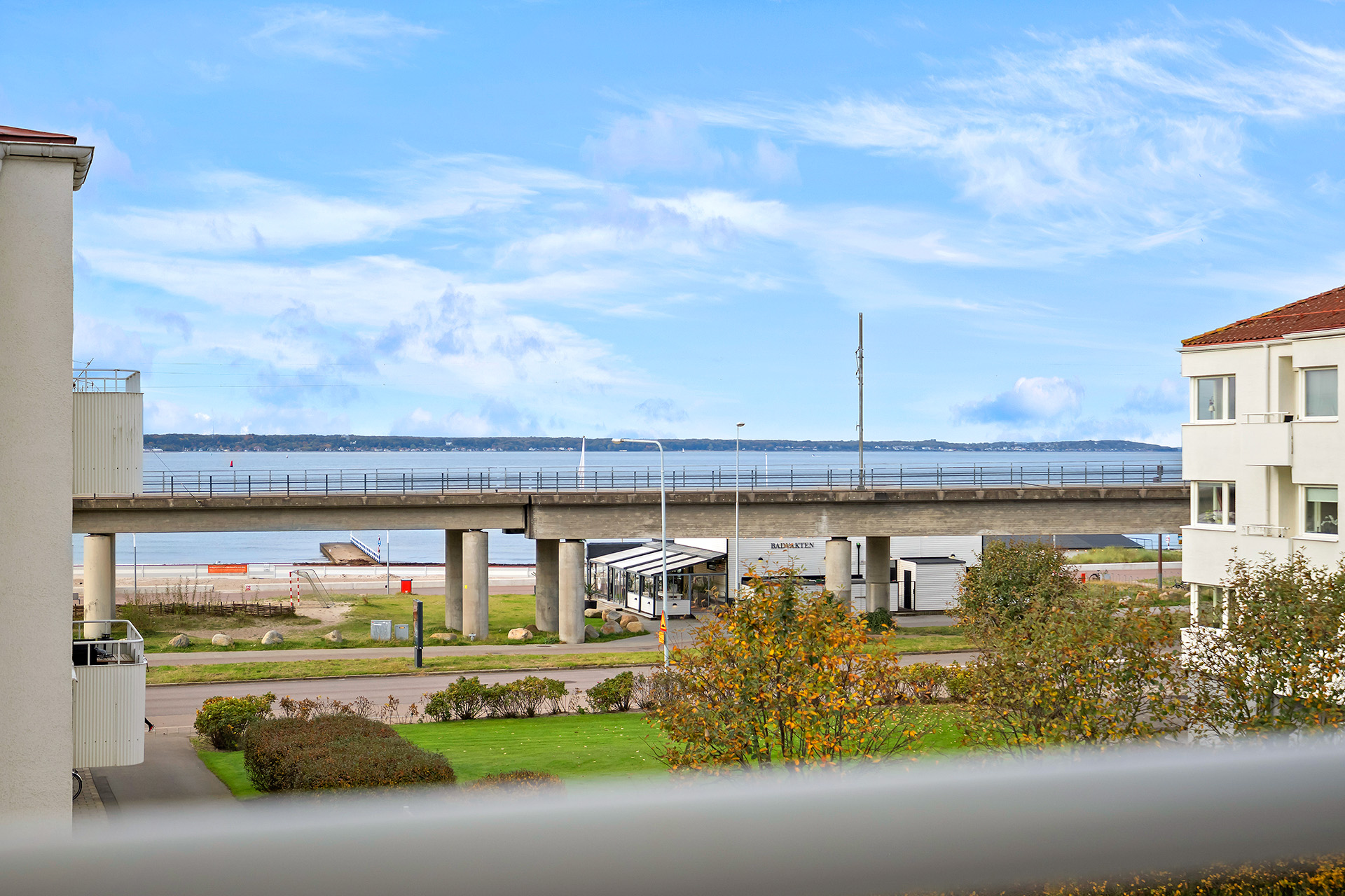 Fin utsikt trots viadukten