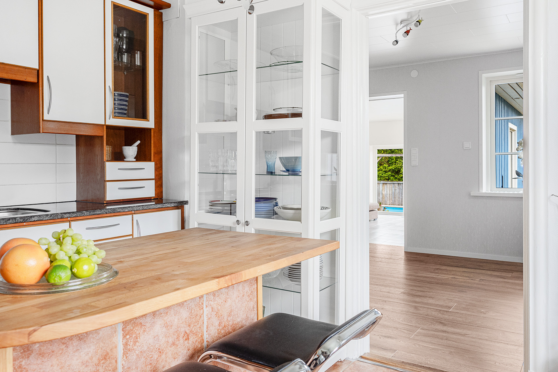 Trevligt kök med kösö