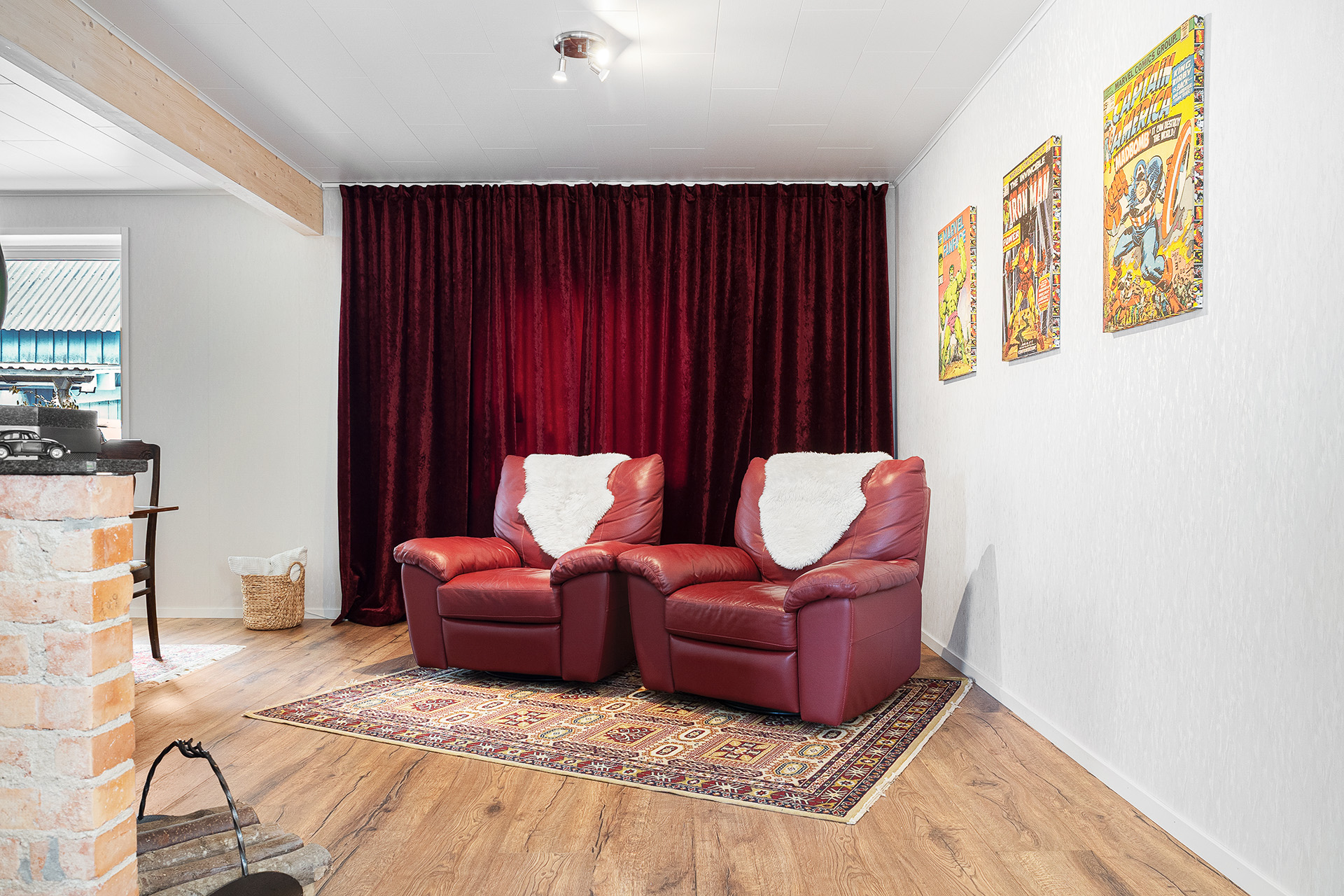 På kvällarna drar för och bara myser