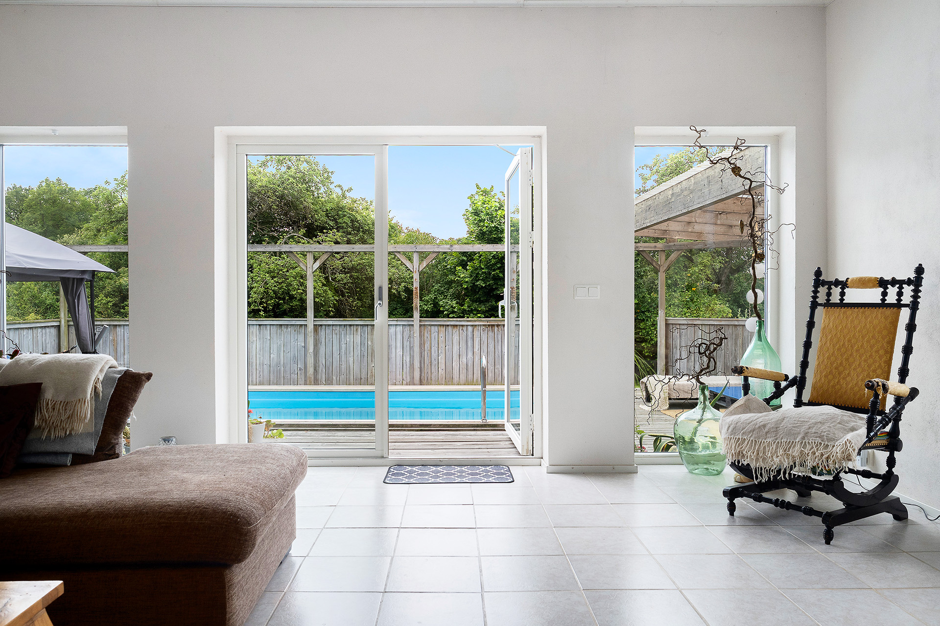 Dörrar du öppnar upp och bara njuter