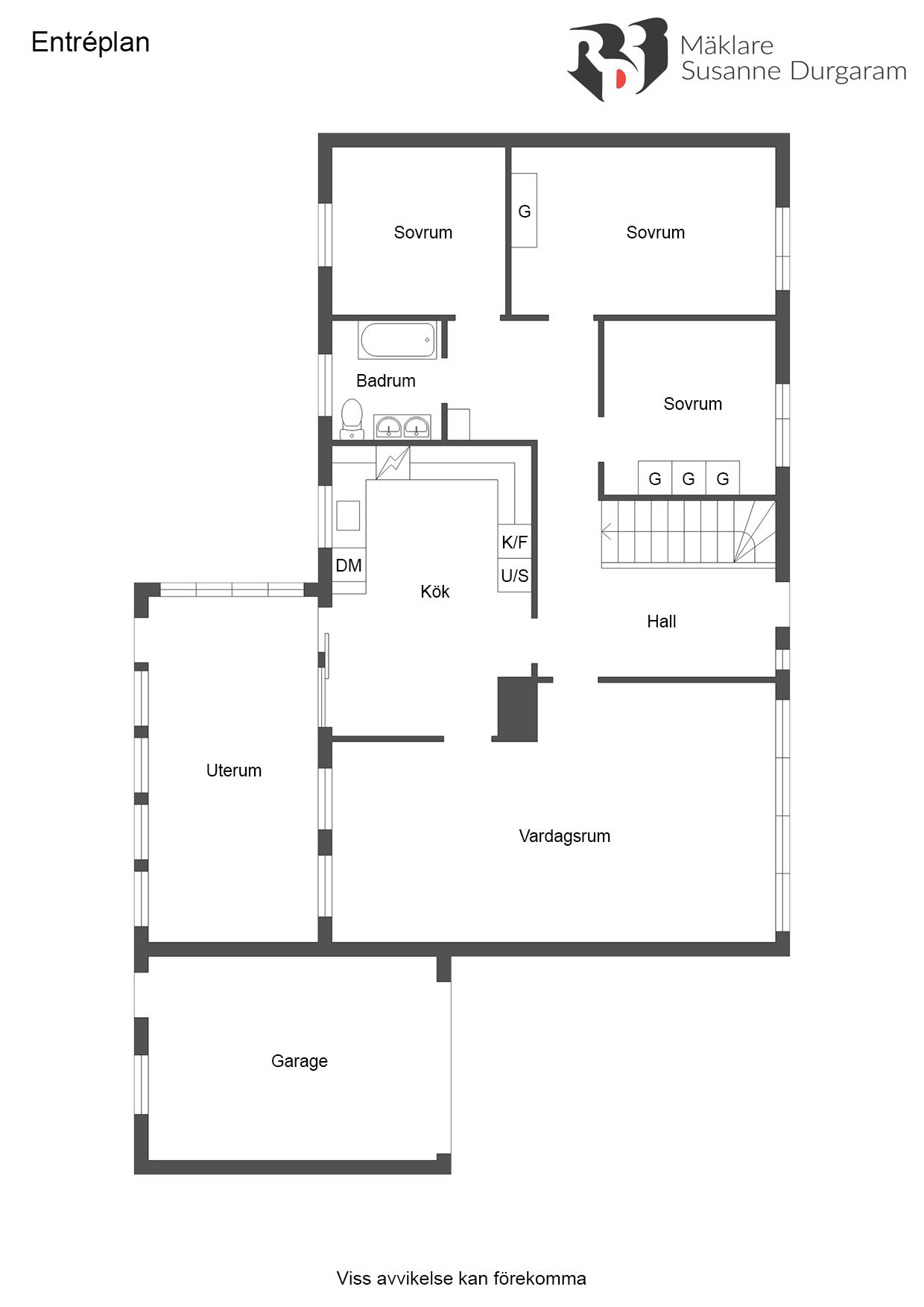 Planlösning bottenvåning