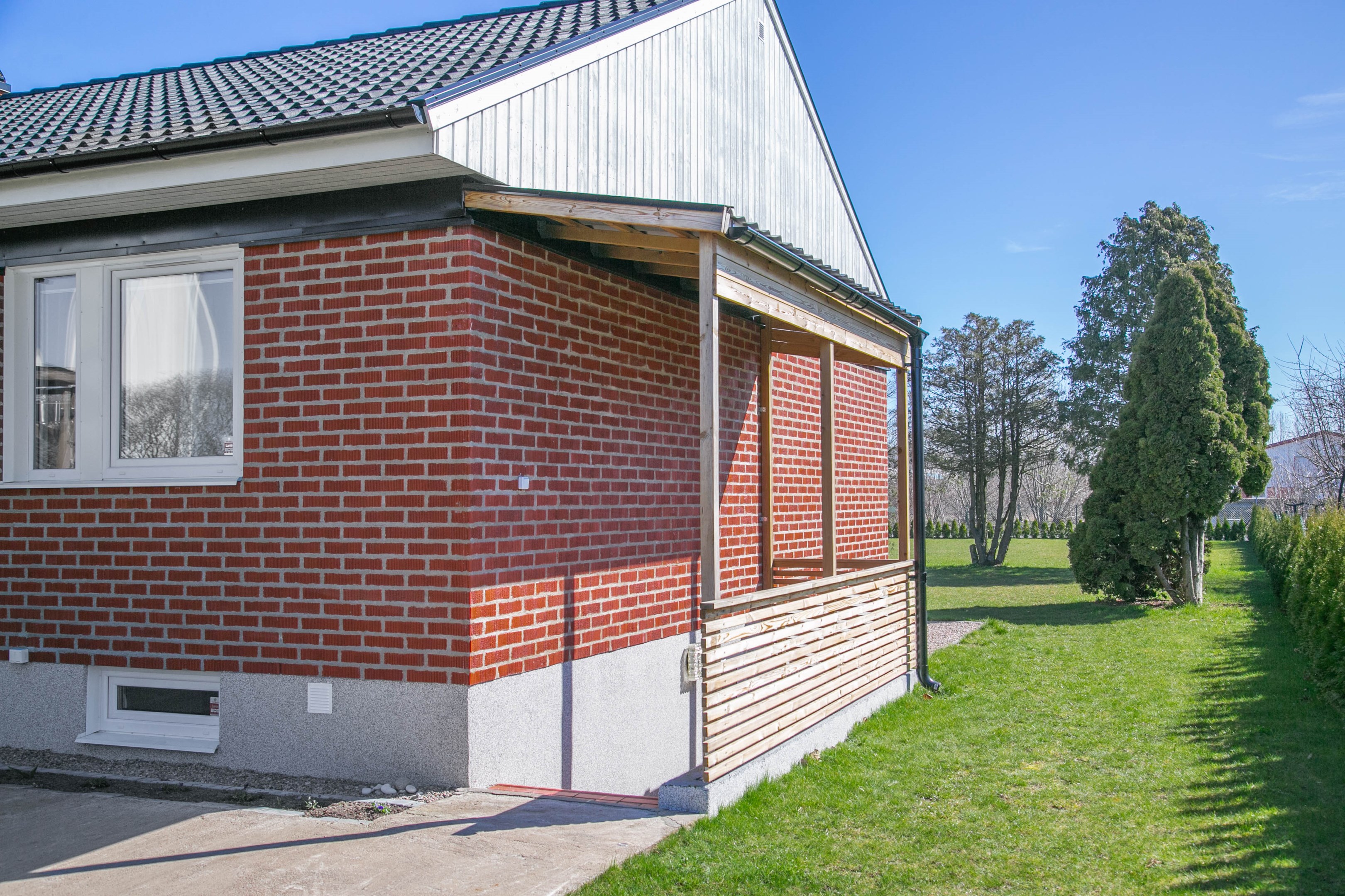 Egen ingång till källaren