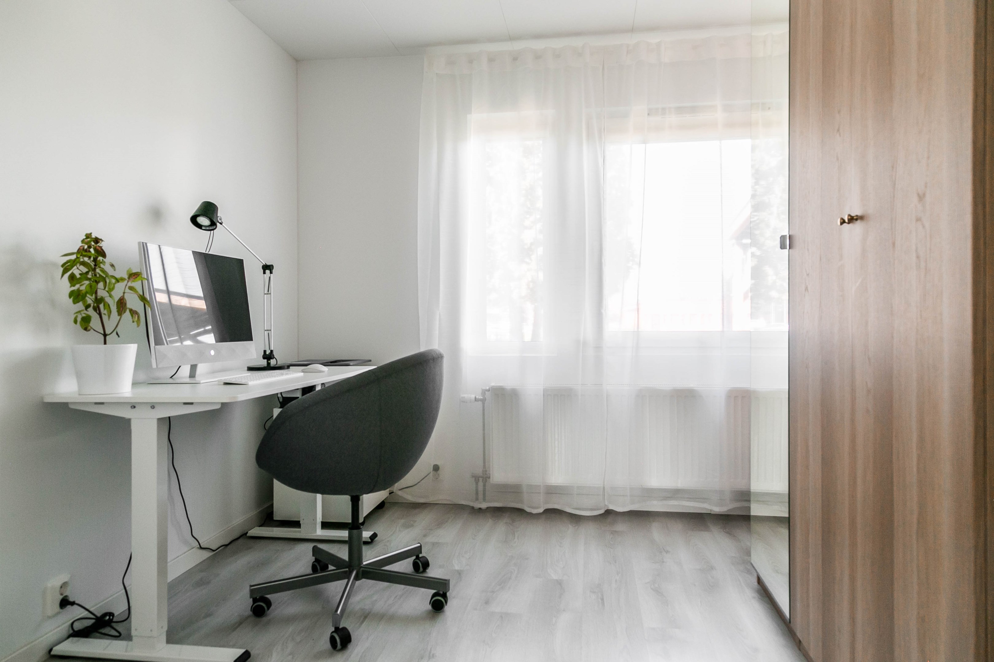 Sovrum 3 passar som sovrum/kontor