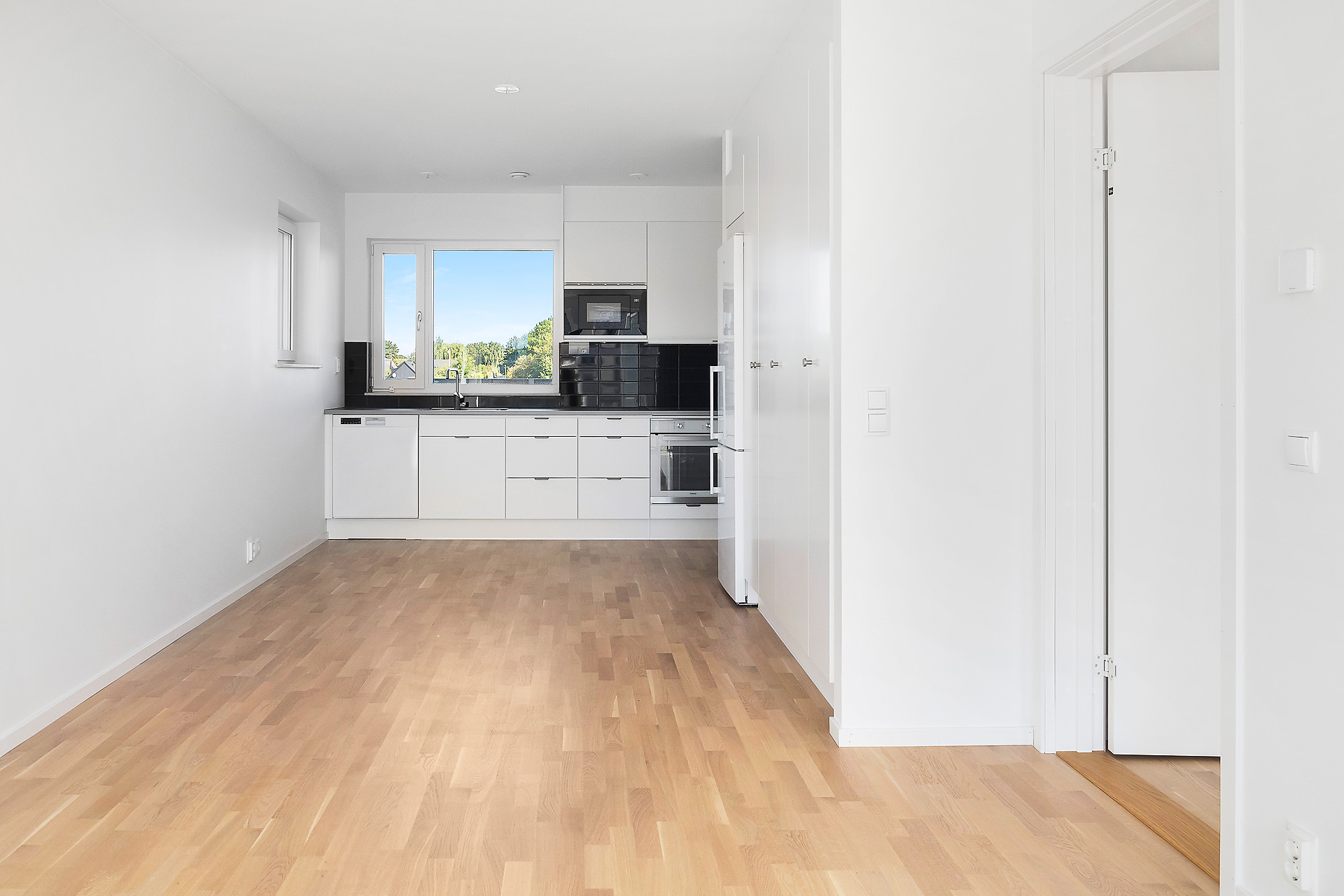 Kök i öppen planlösning