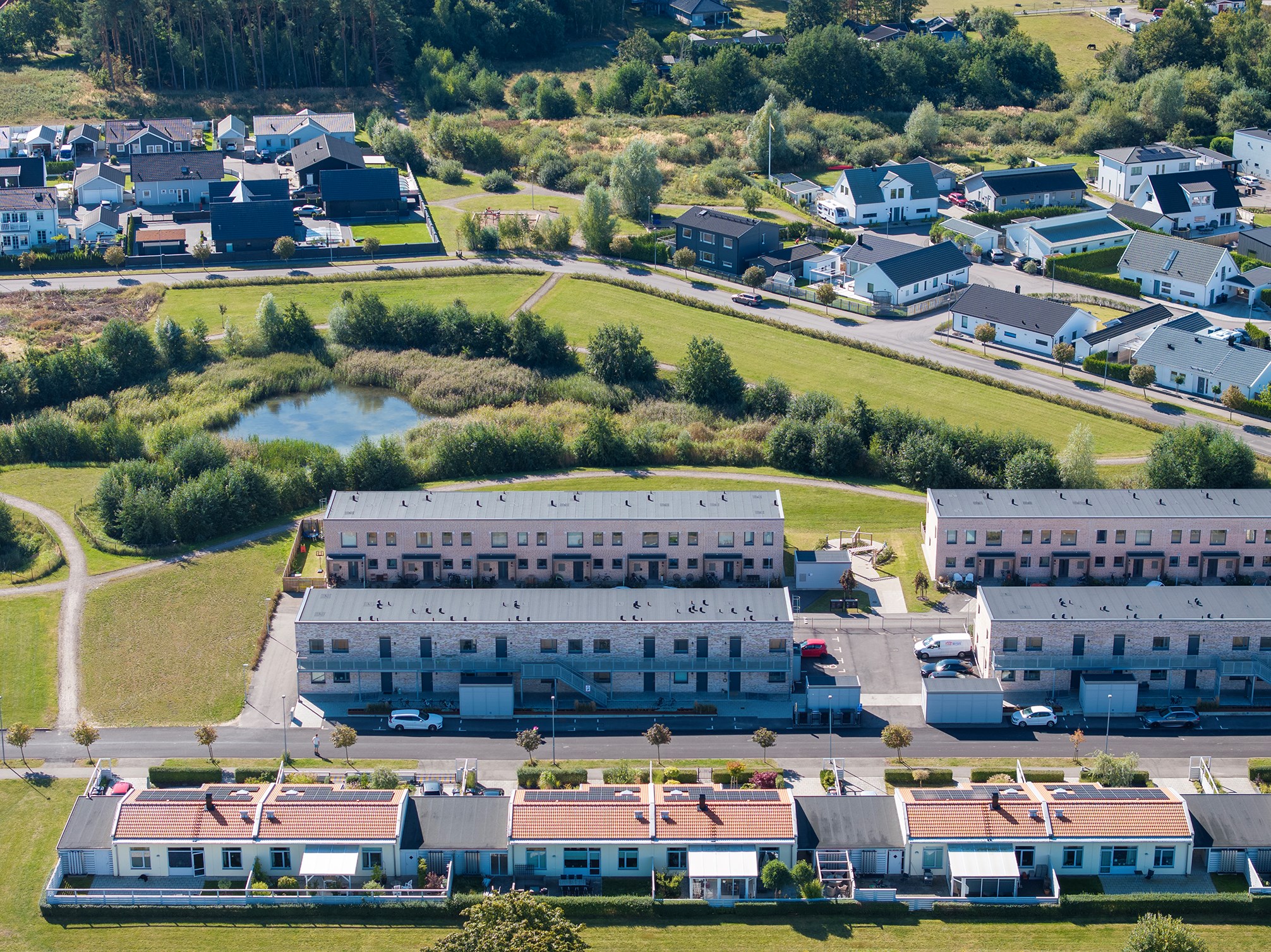 Härligt område i Häljarp