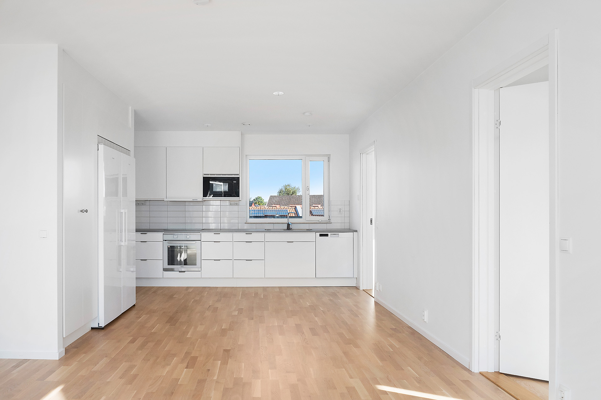 Kök i öppen planlösning