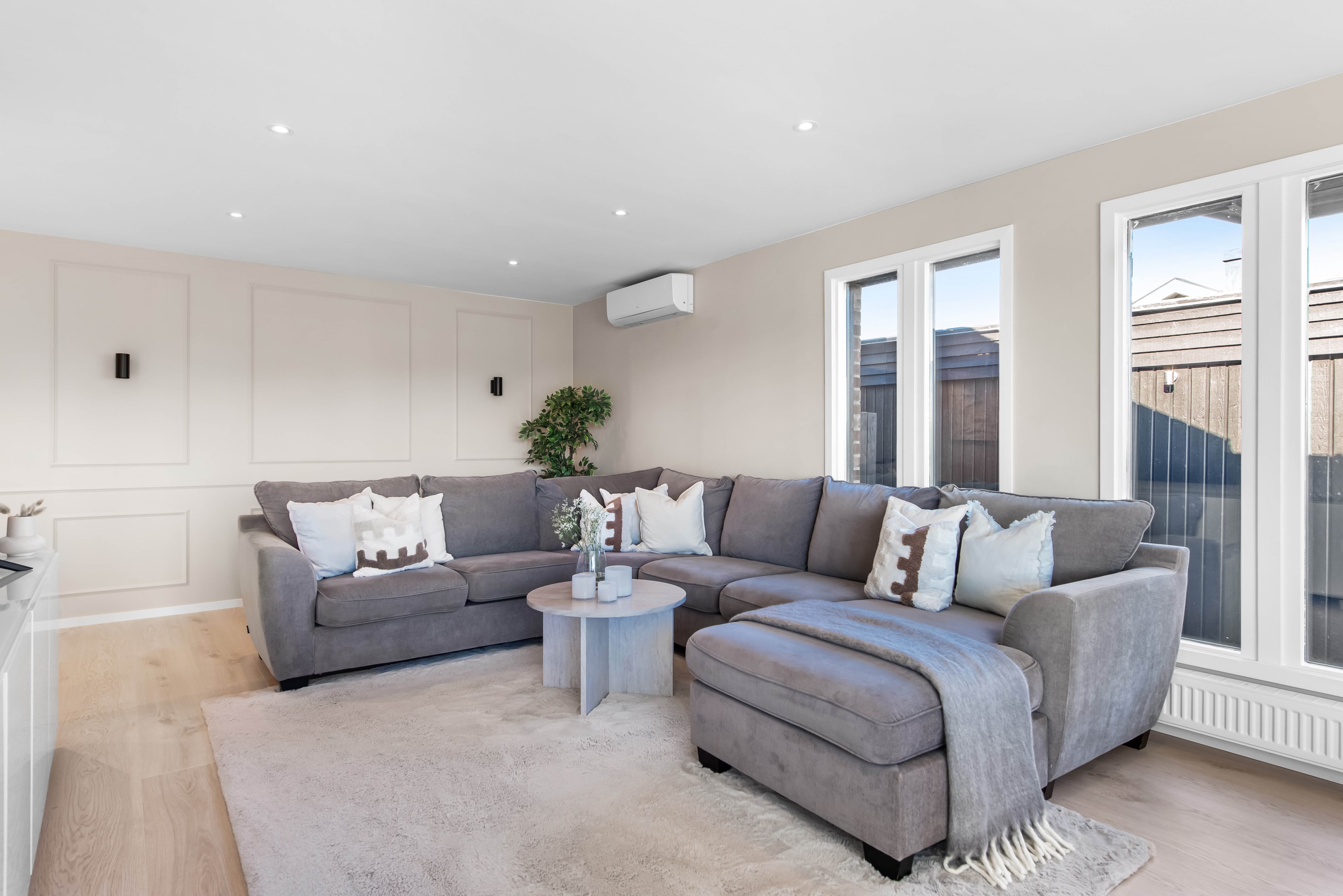 Gott om utrymme till möblering