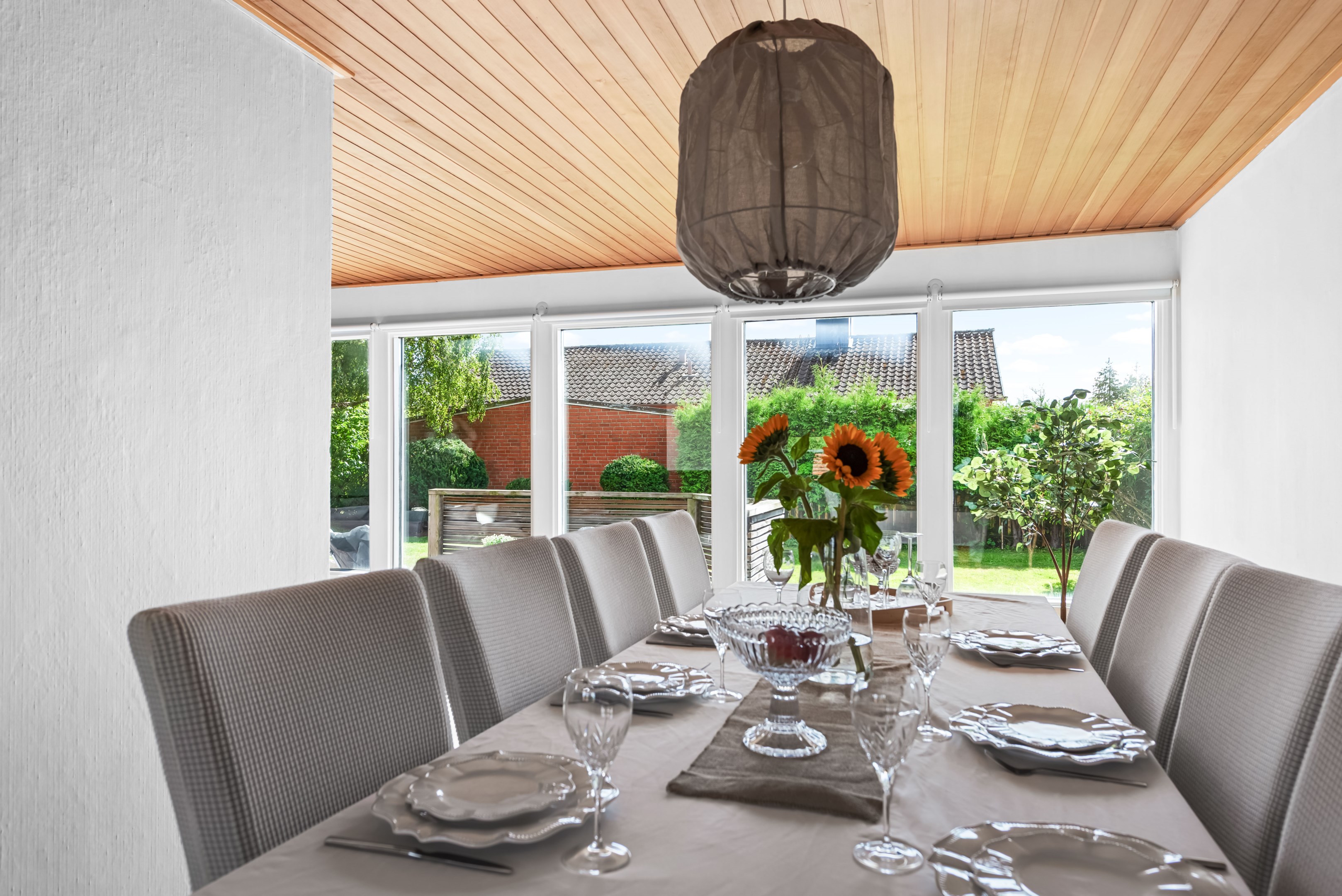 Matplats i vardagsrummet