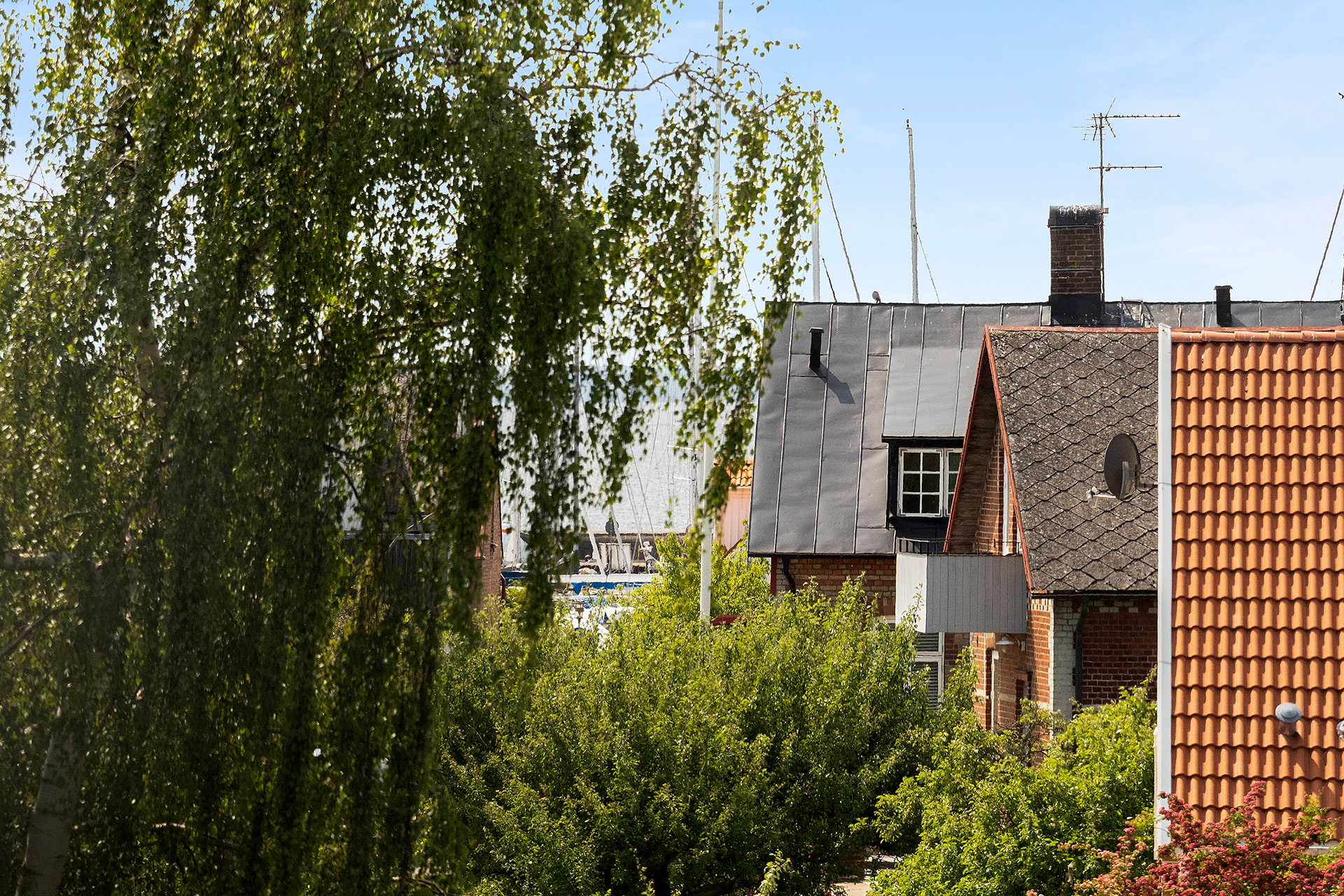 Utsikt från ovanvåningten