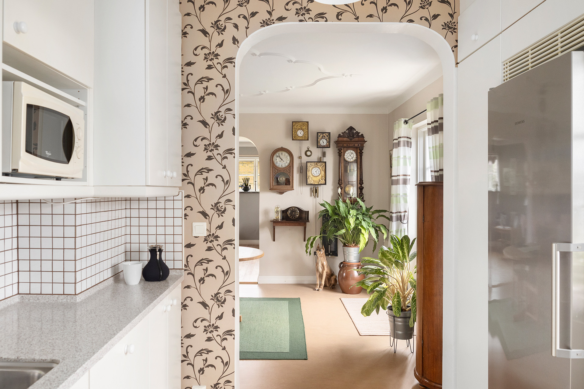 Många vackra detaljer