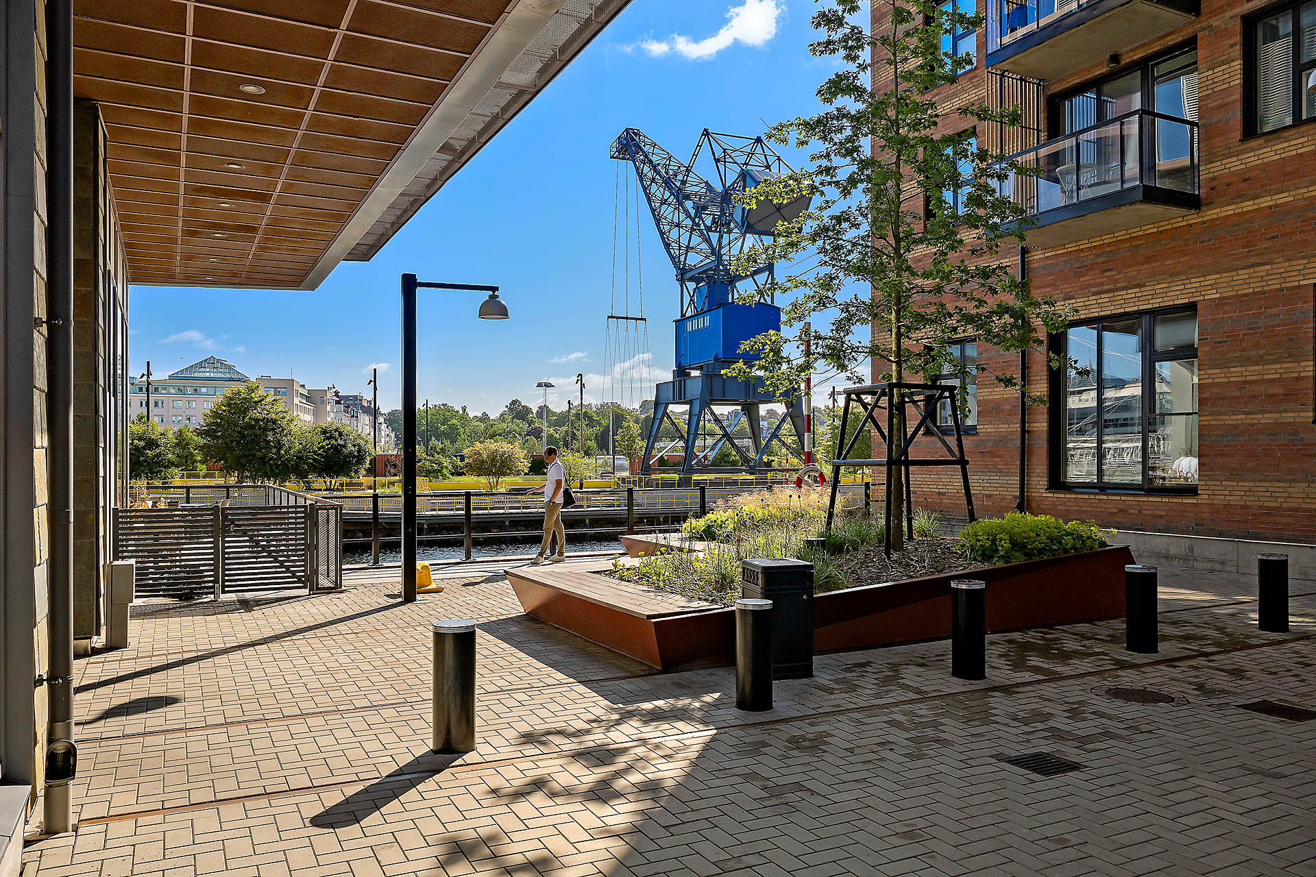 Fint utanför föreningens hus