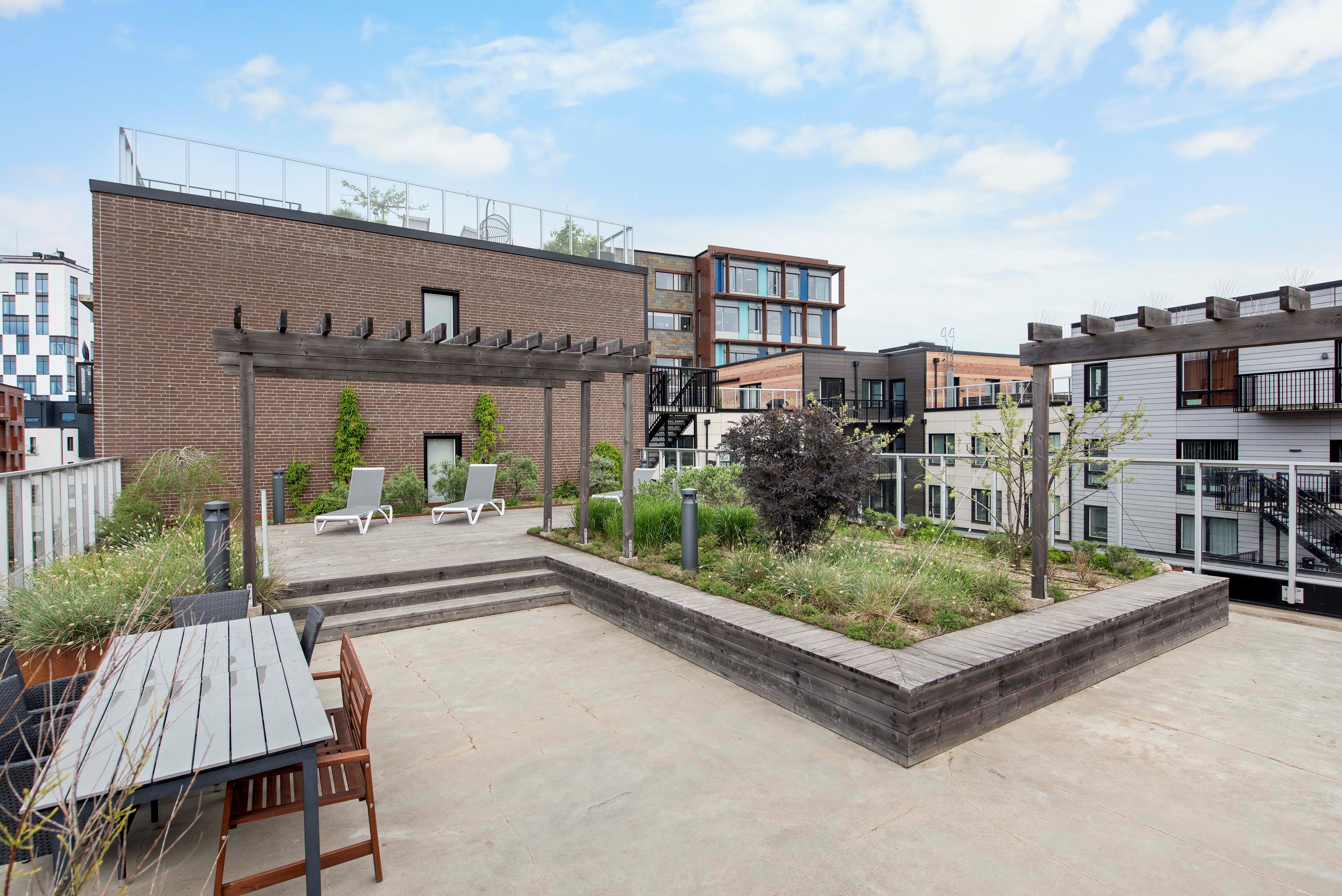 Härlig takterrass till din förfogan