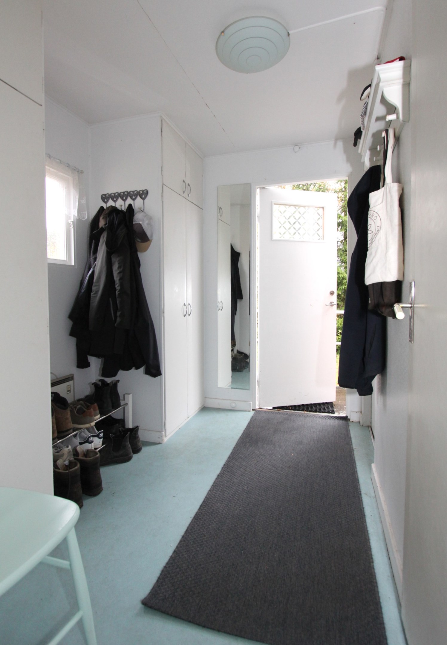 Rymlig och praktisk groventré