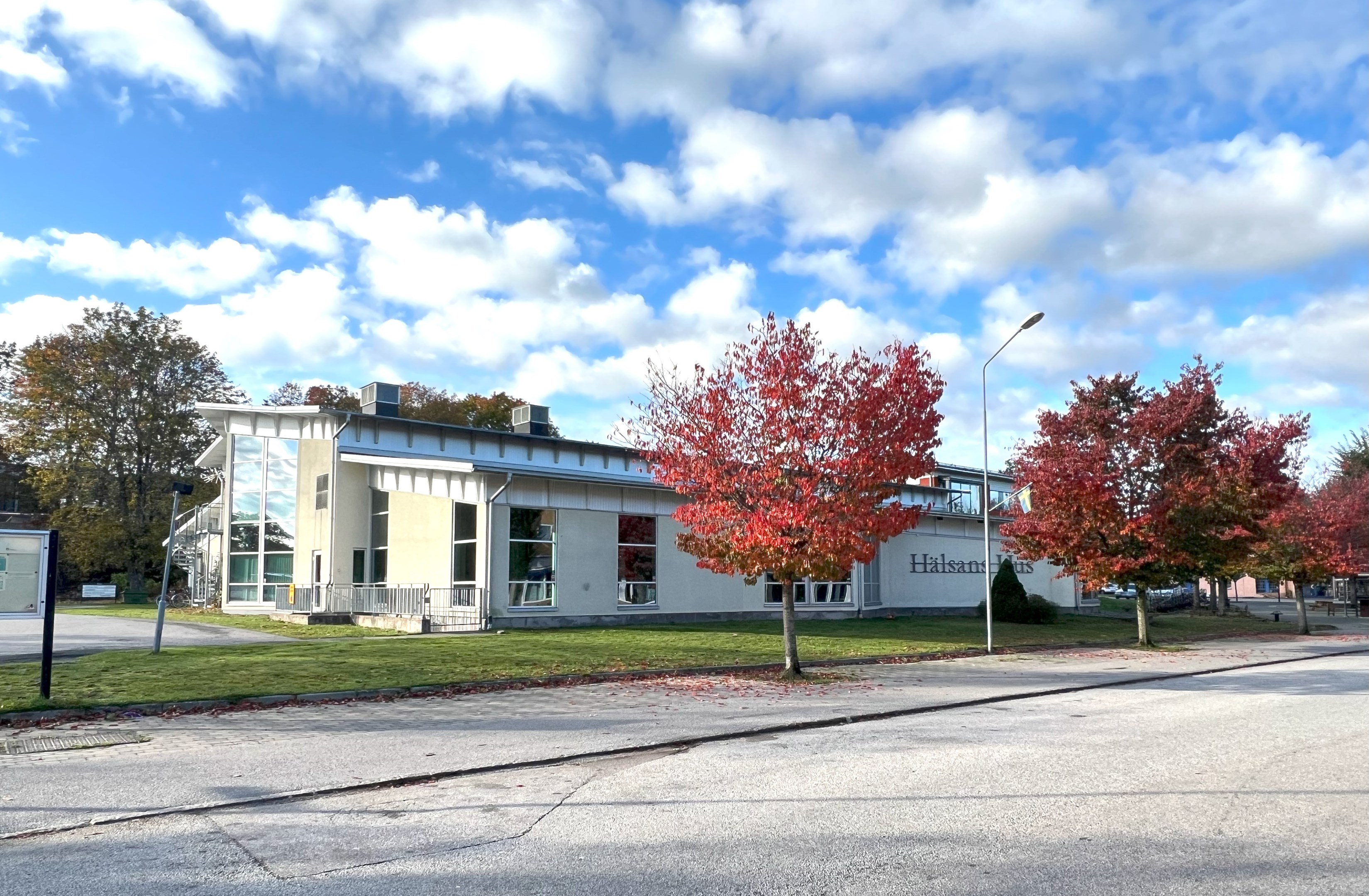 Nära till centrum och Hälsans hus bla