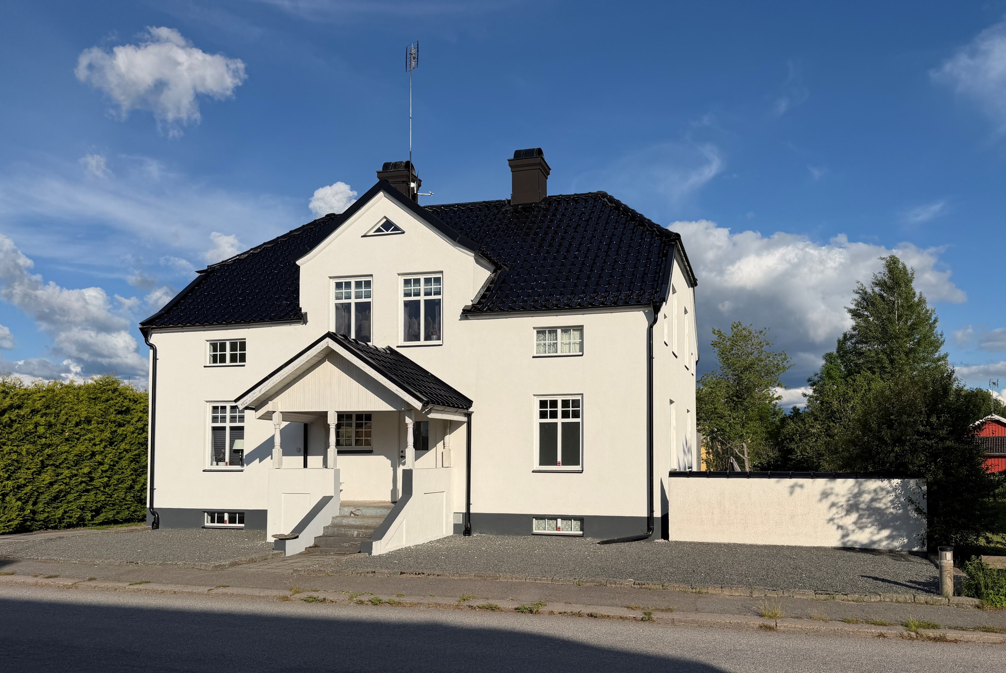 Ett så vackert och gediget hus!