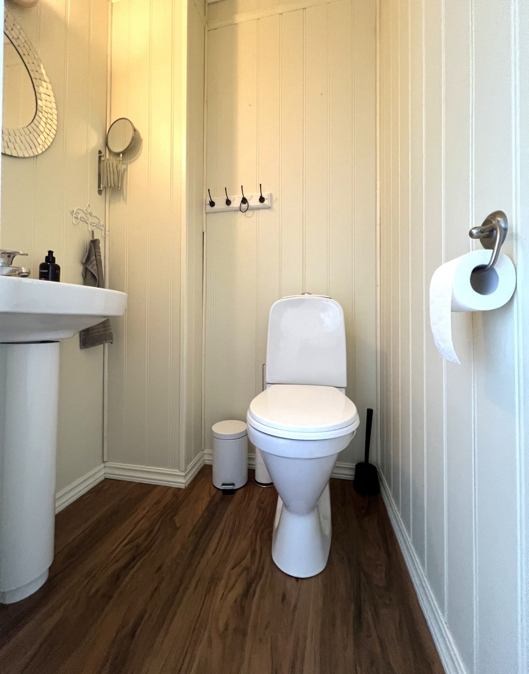 WC i hallen