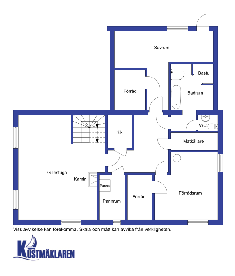 Planritning - Källarplan