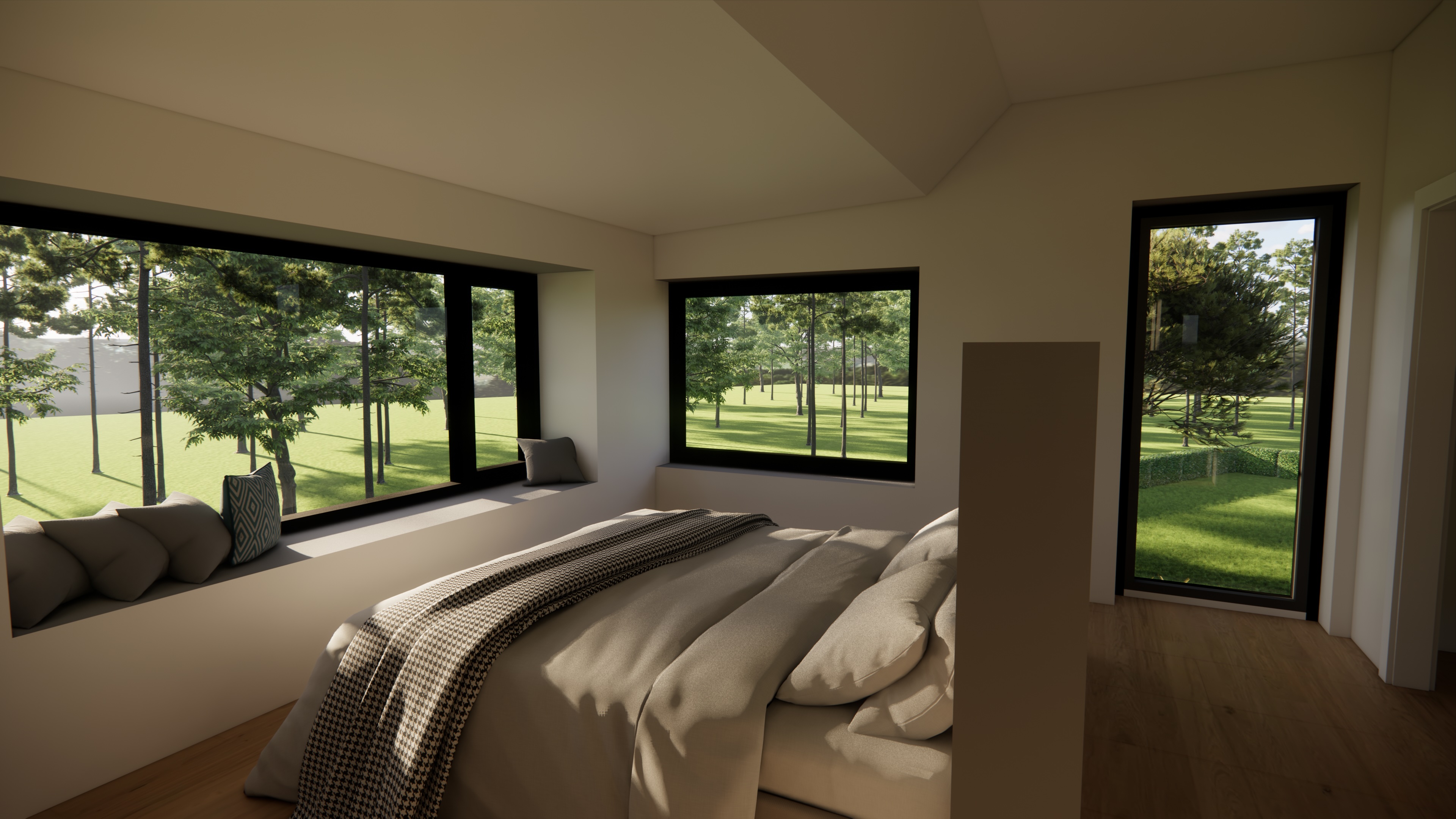 Illustration - Interiör - utsiktsrum