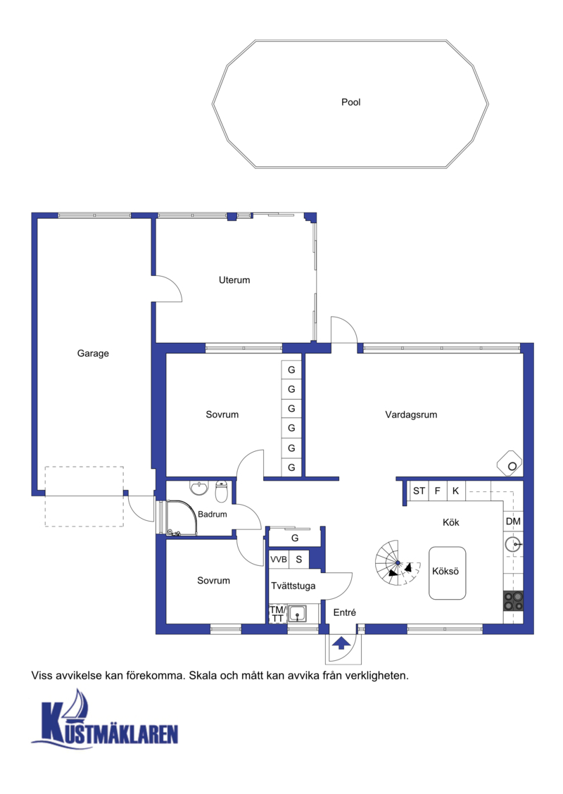Planritning - Entréplan
