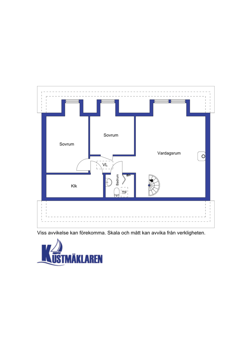 Planritning - Ovanplan