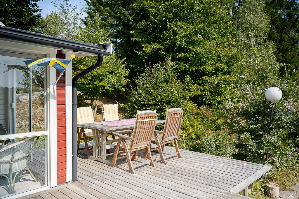 Solsäkert trädäck