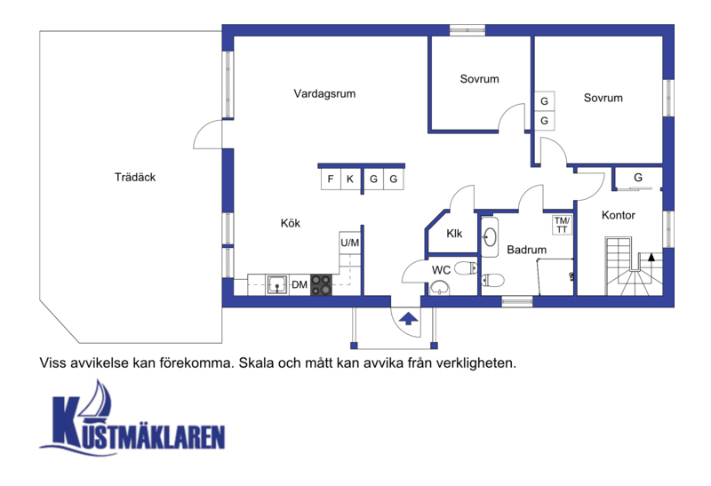 Planritning - Entréplan