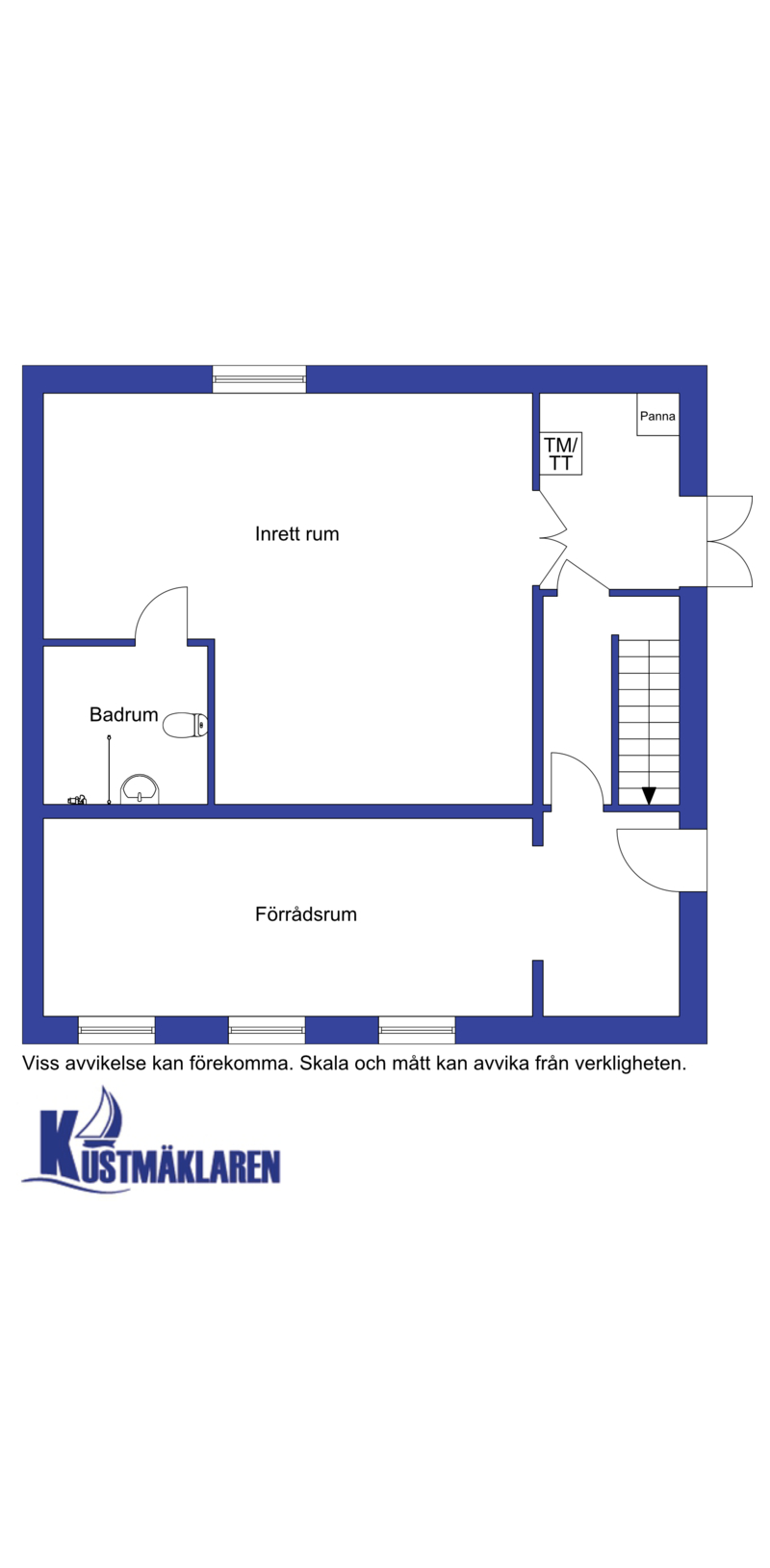 Planritning - Källarplan