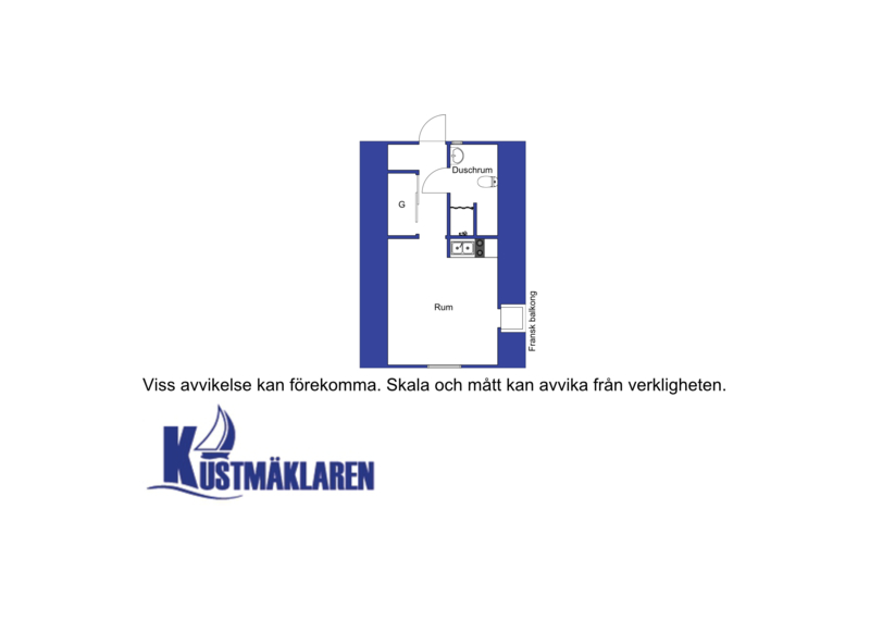 Planritning - Gästlägenhet