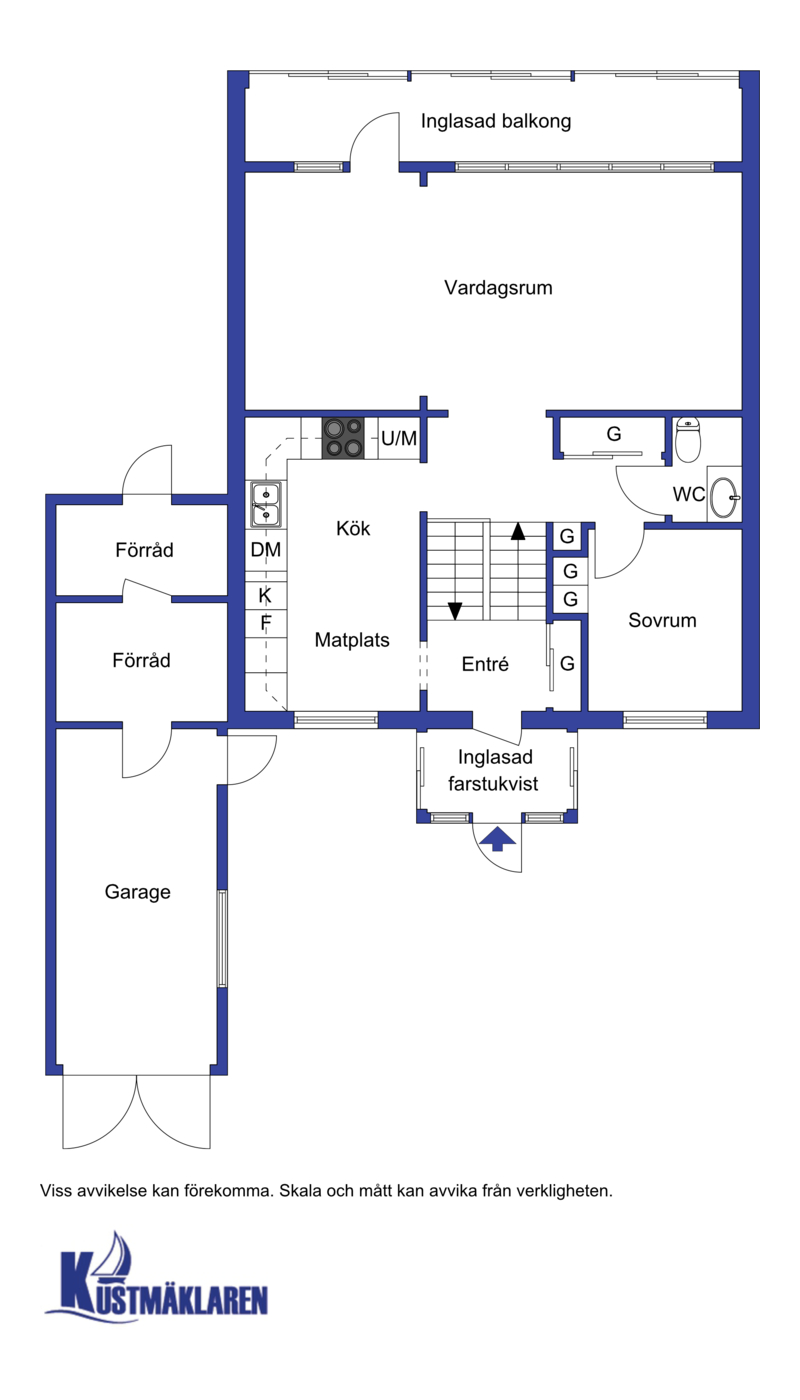 Planritning - Entréplan