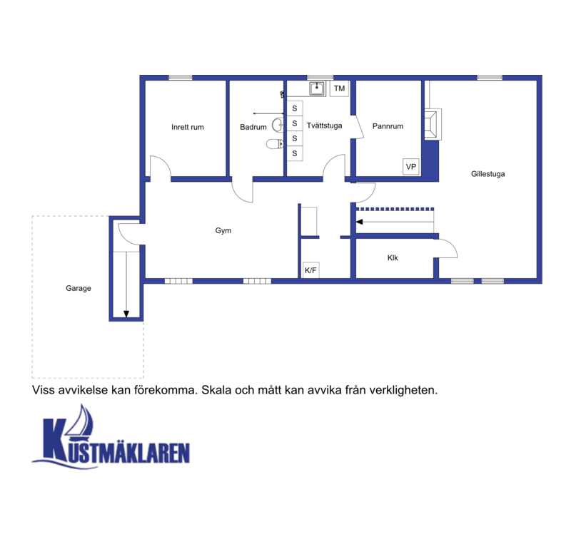 Planritning - Källarplan