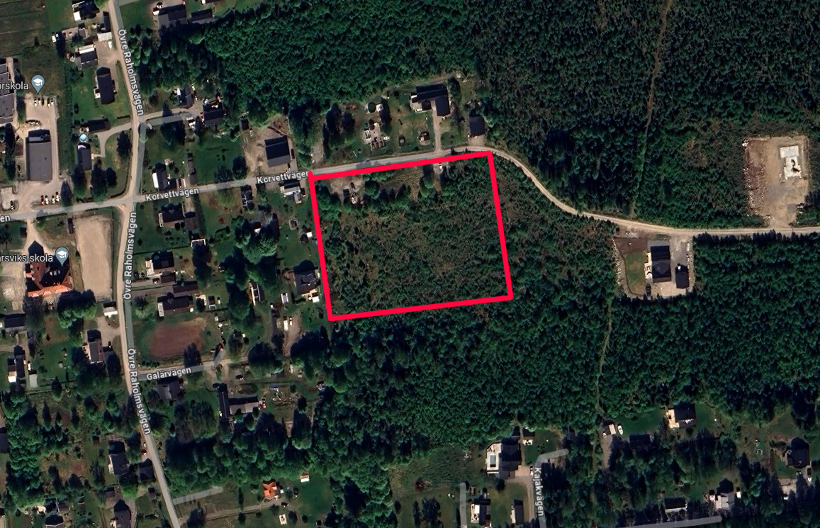 Satelitkarta Alnö-Usland 2 41