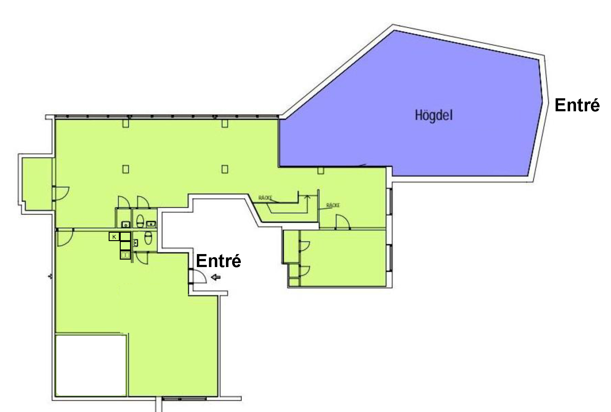 Planritning Stockholmsvägen 17