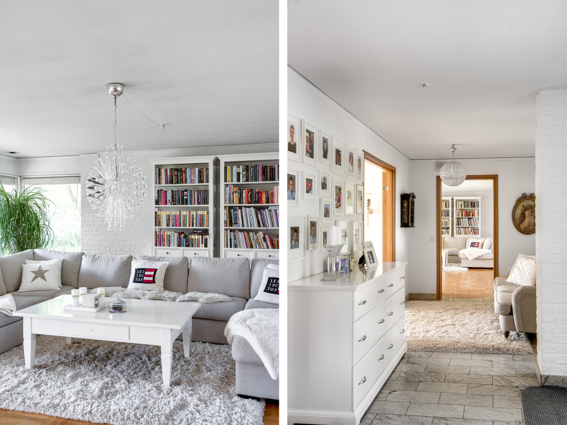 Entréhall / Vardagsrum