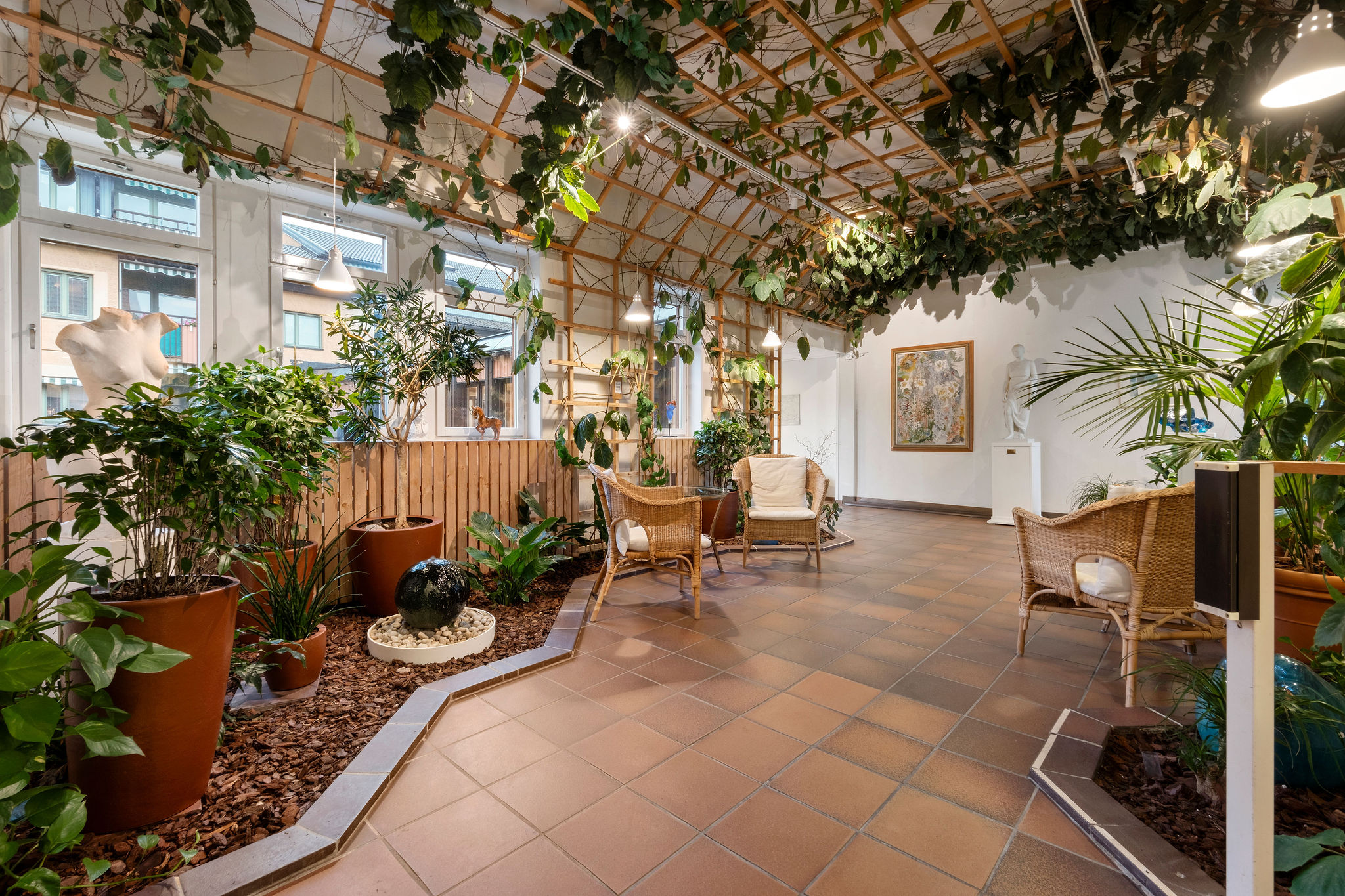 Föreningens vinterträdgård