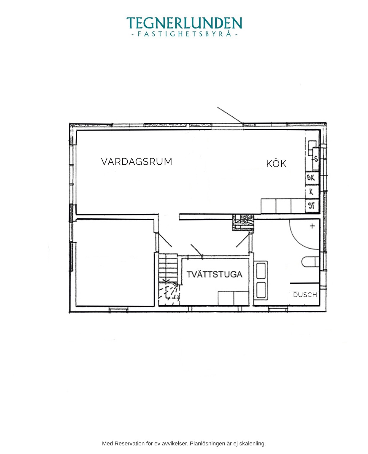 Planskiss entréplan