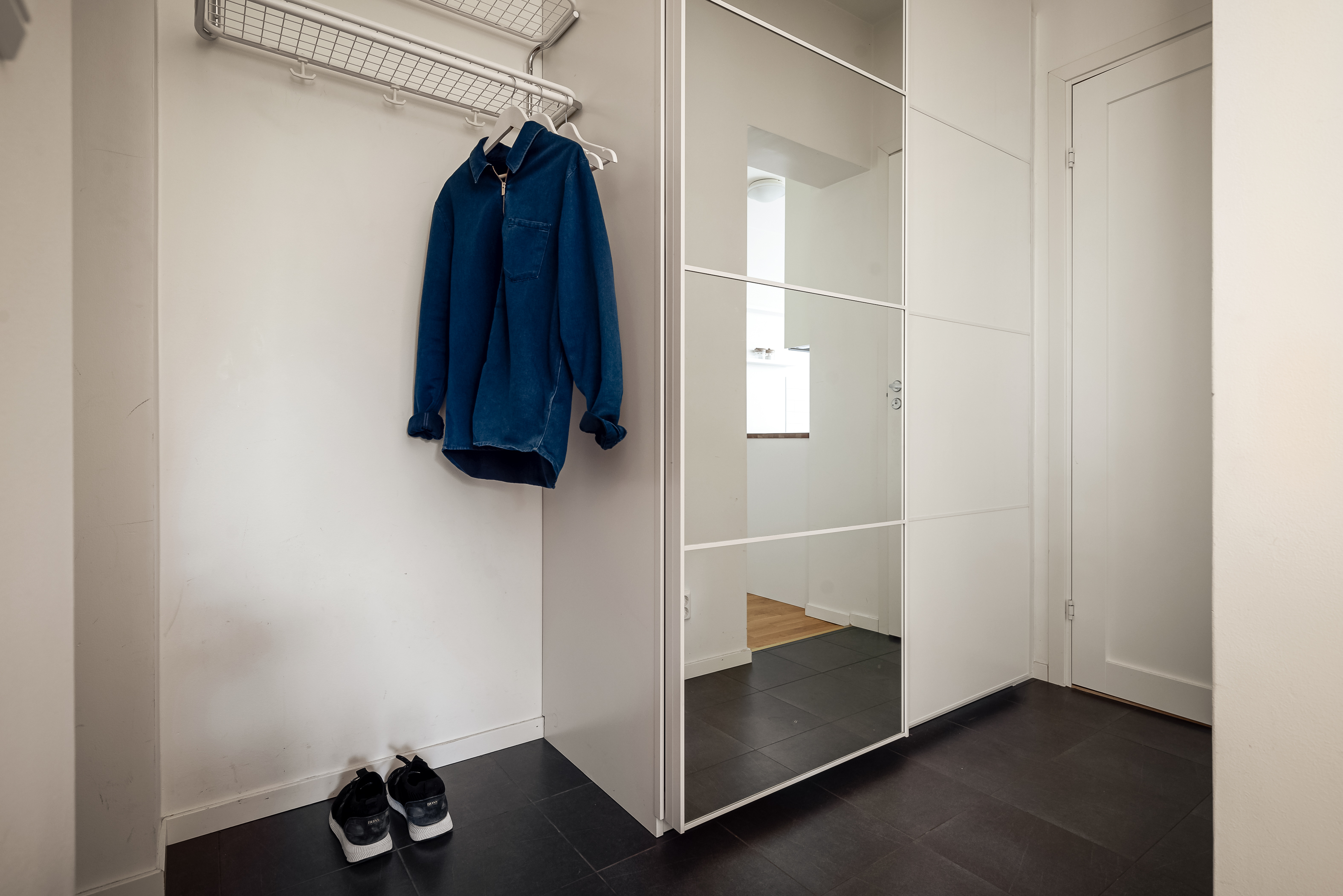 Hall med bra förvaring
