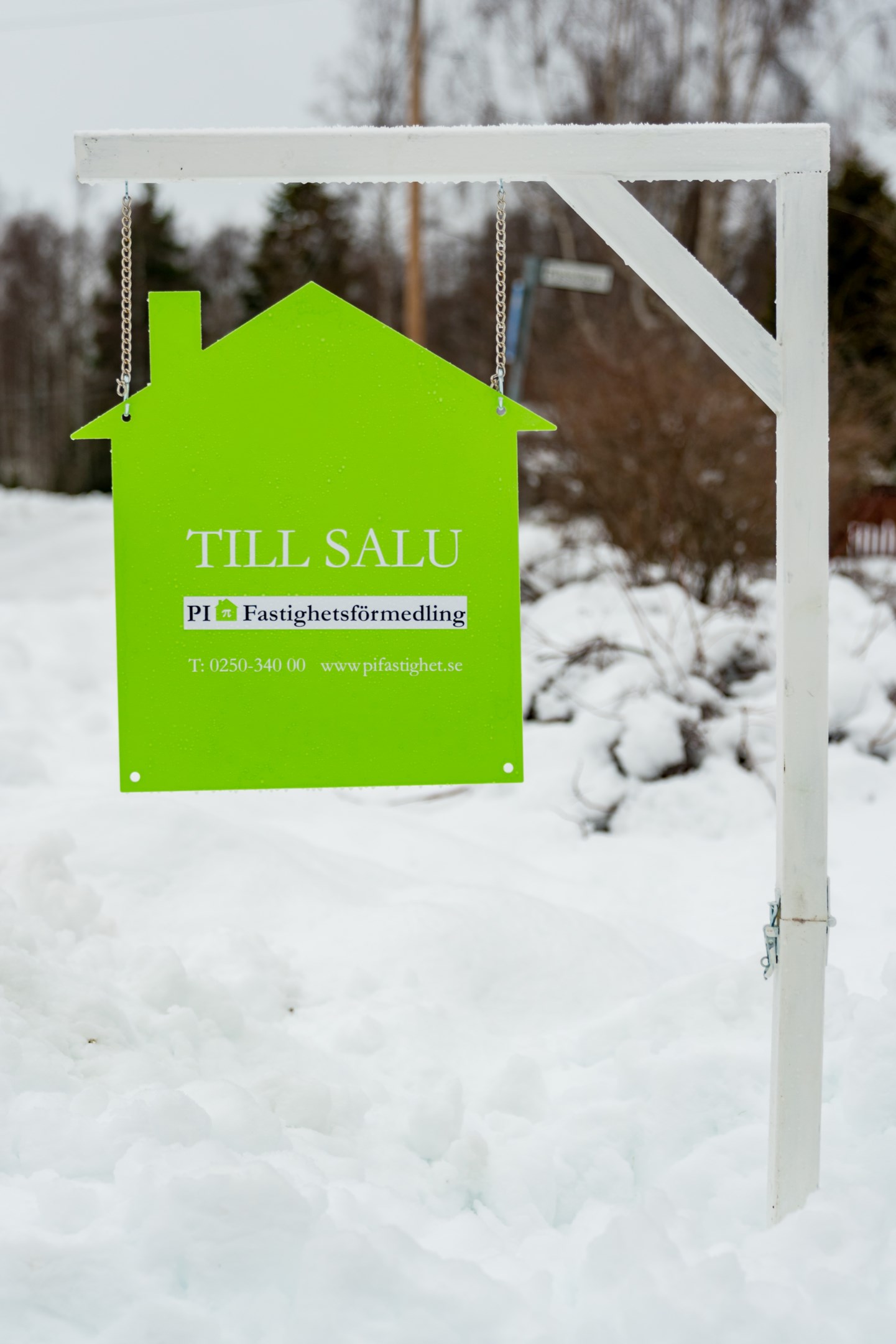 Våra "till salu" skyltar