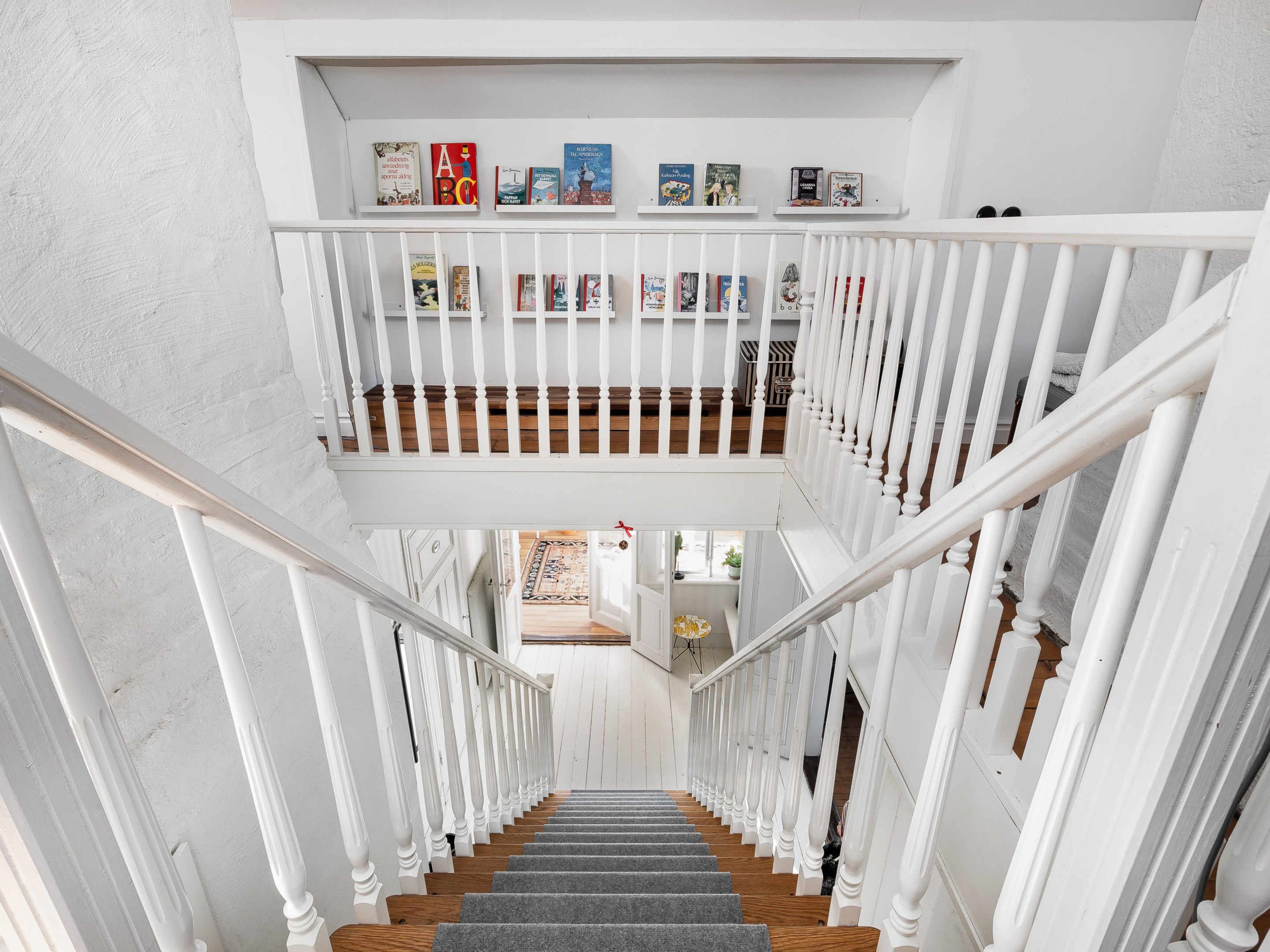 Trapp till inredd vinden