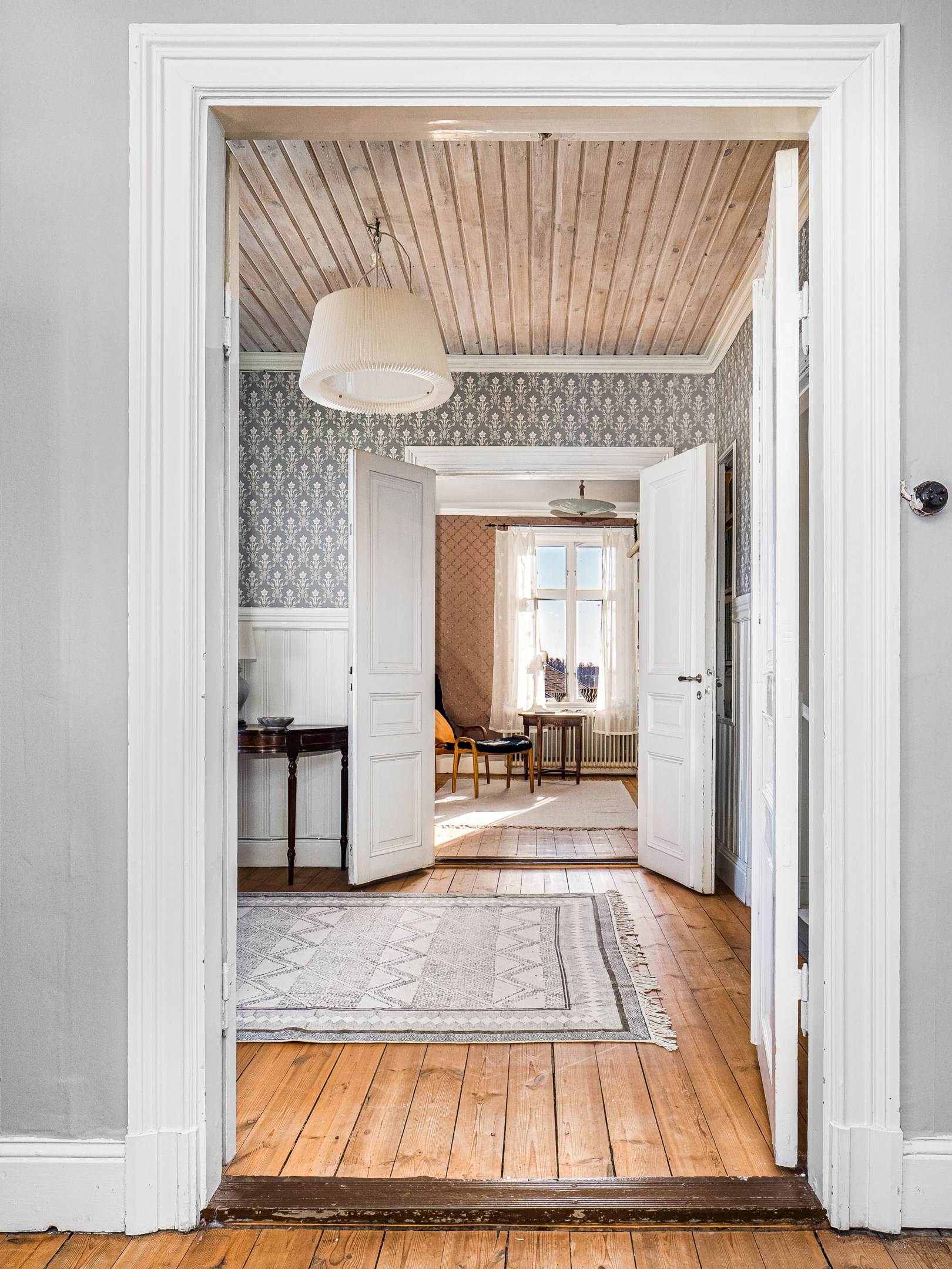 Tre rum i fil på öv