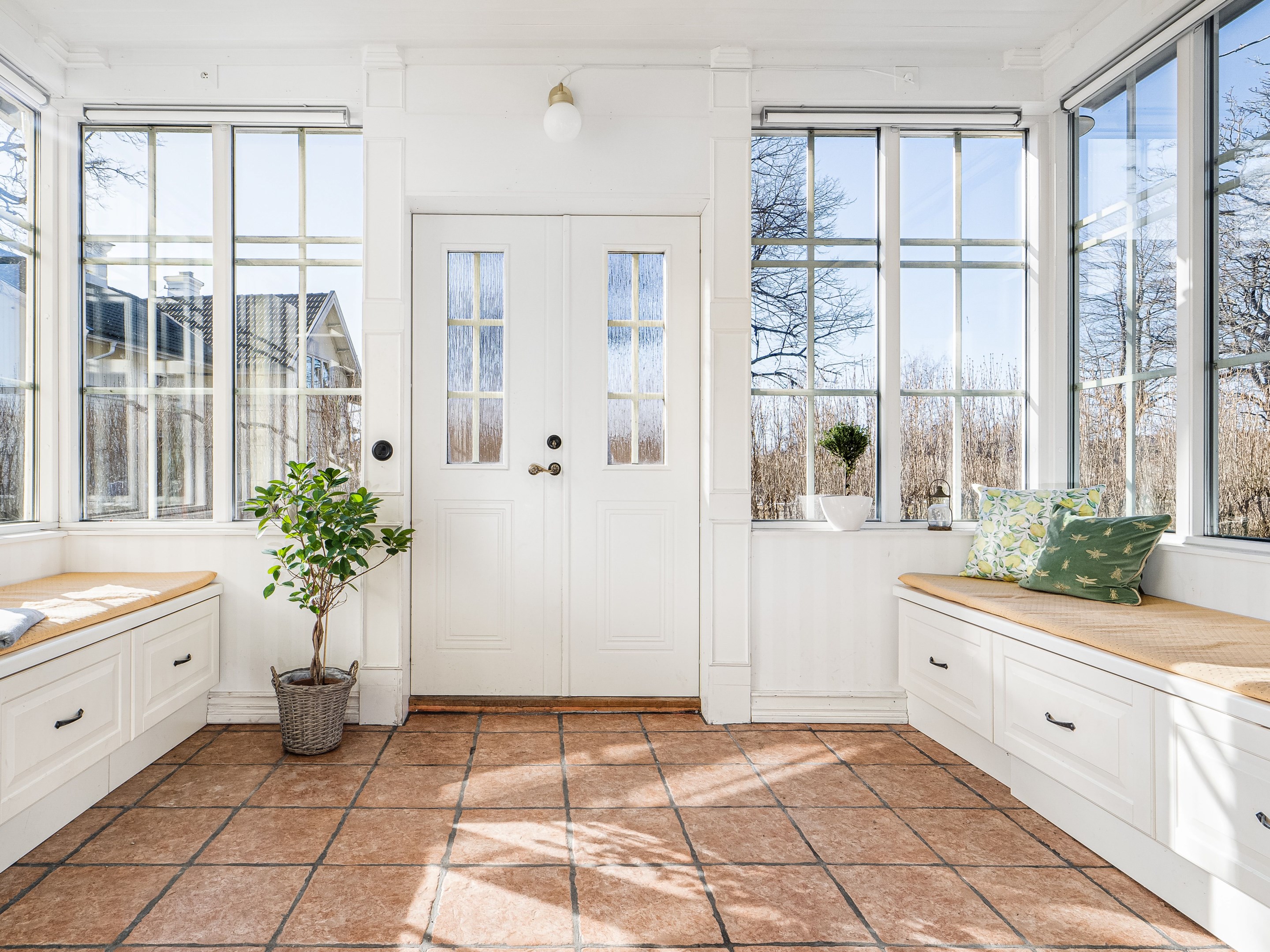 Välkomnande veranda