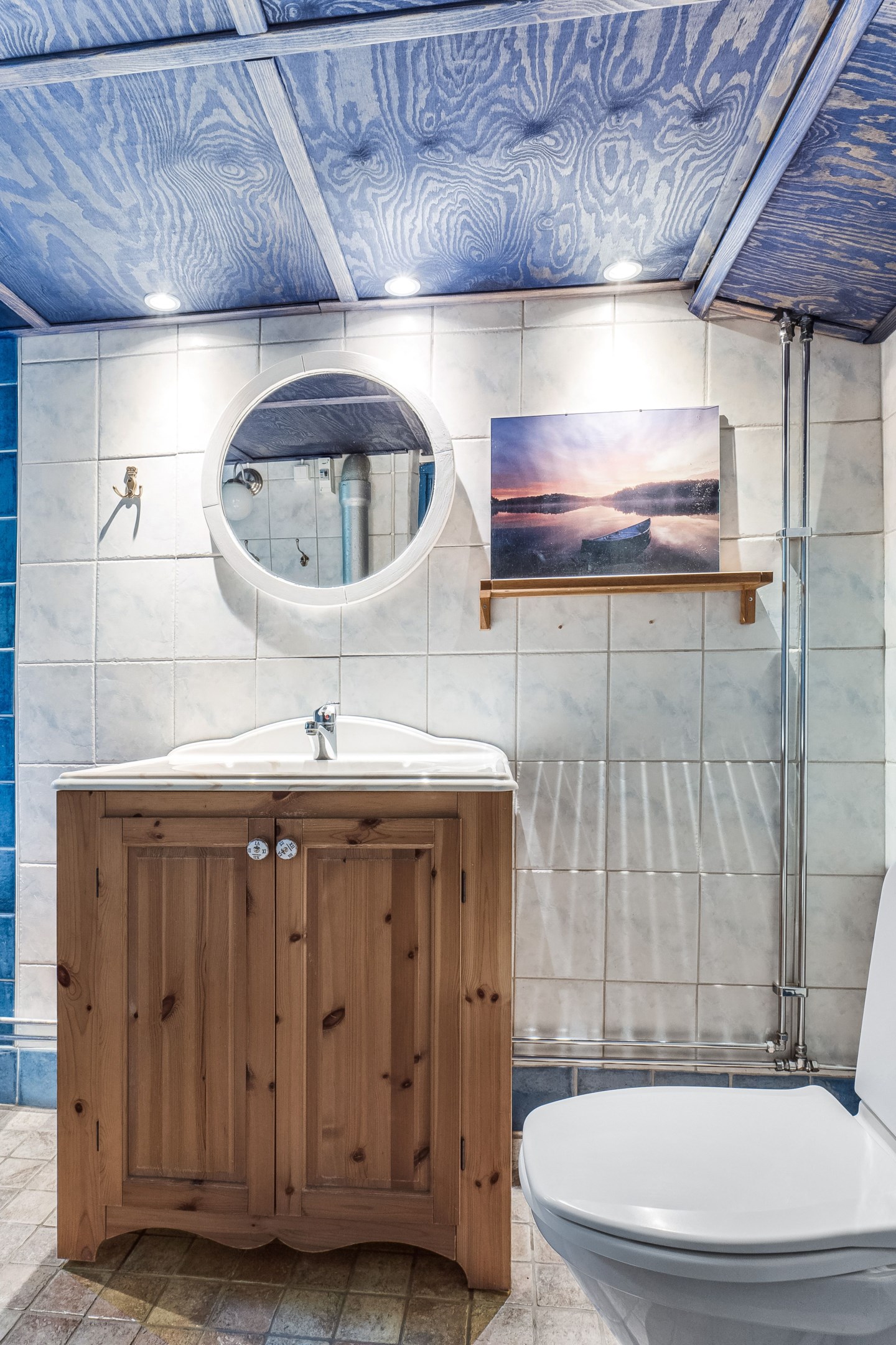 Wc i källaren